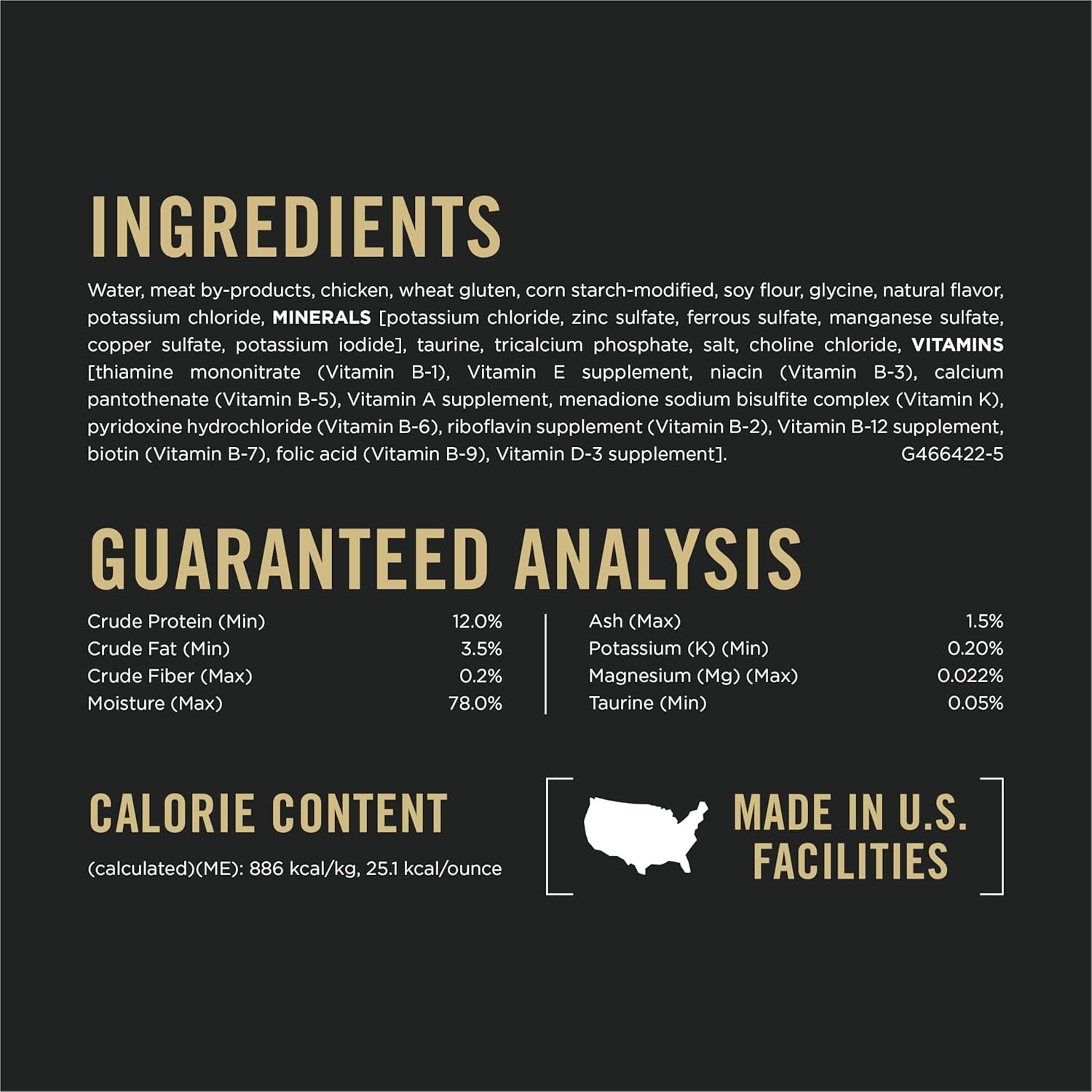 Urinary Tract Health Chicken Entree in Gravy Cat Food - (Pack of 24) 5.5 Oz. Cans