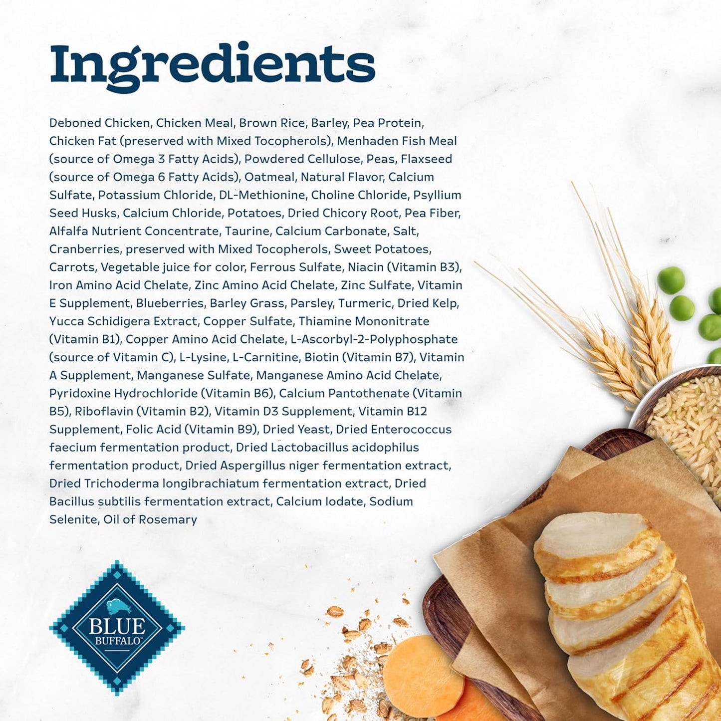 Tastefuls Natural Dry Food for Adult Cats, Hairball Control, Chicken & Brown Rice Recipe, 7-Lb. Bag