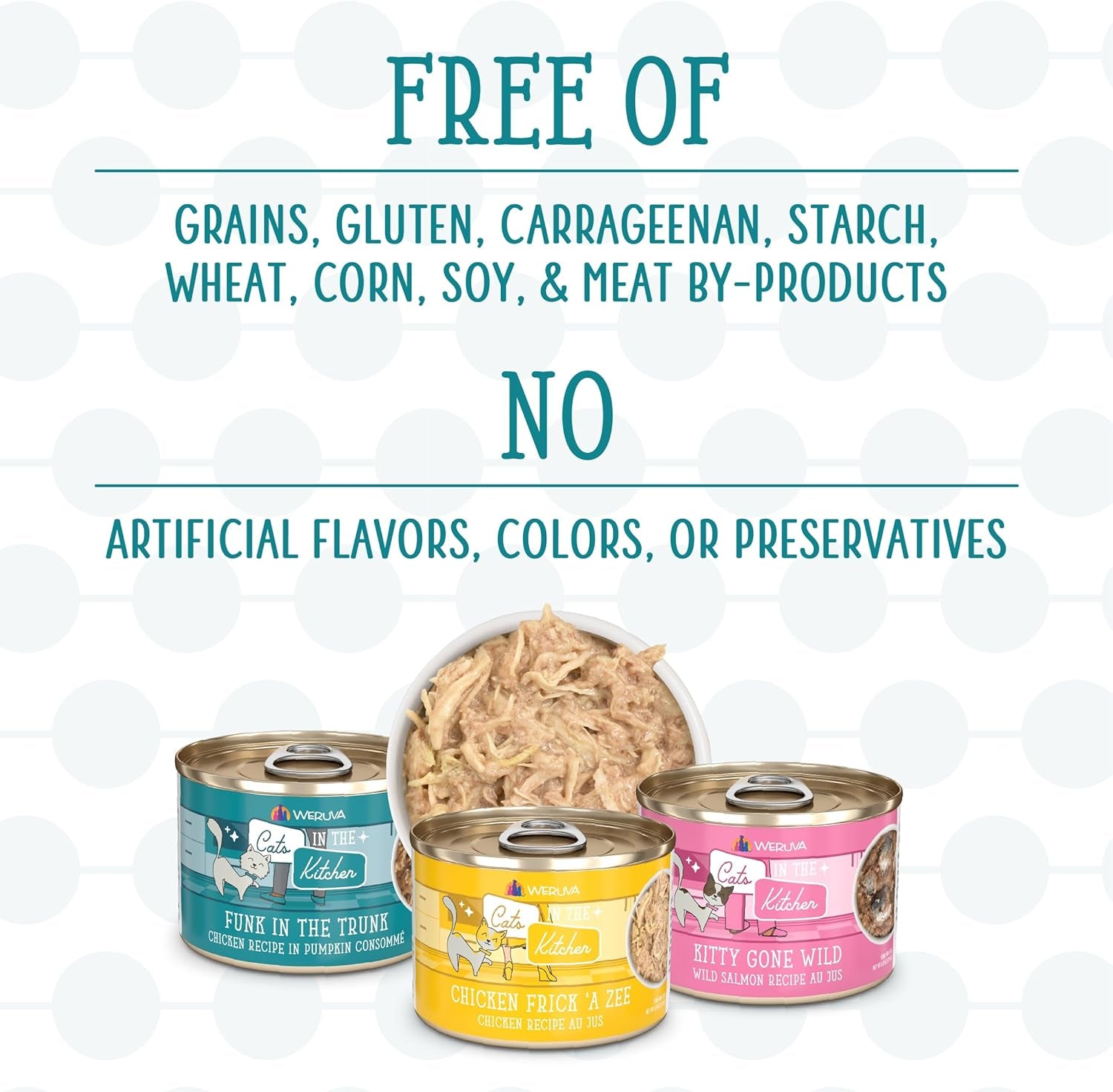 Cats in the Kitchen, Kitchen Cuties Variety Pack, Wet Cat Food, 6Oz Cans (Pack of 24)