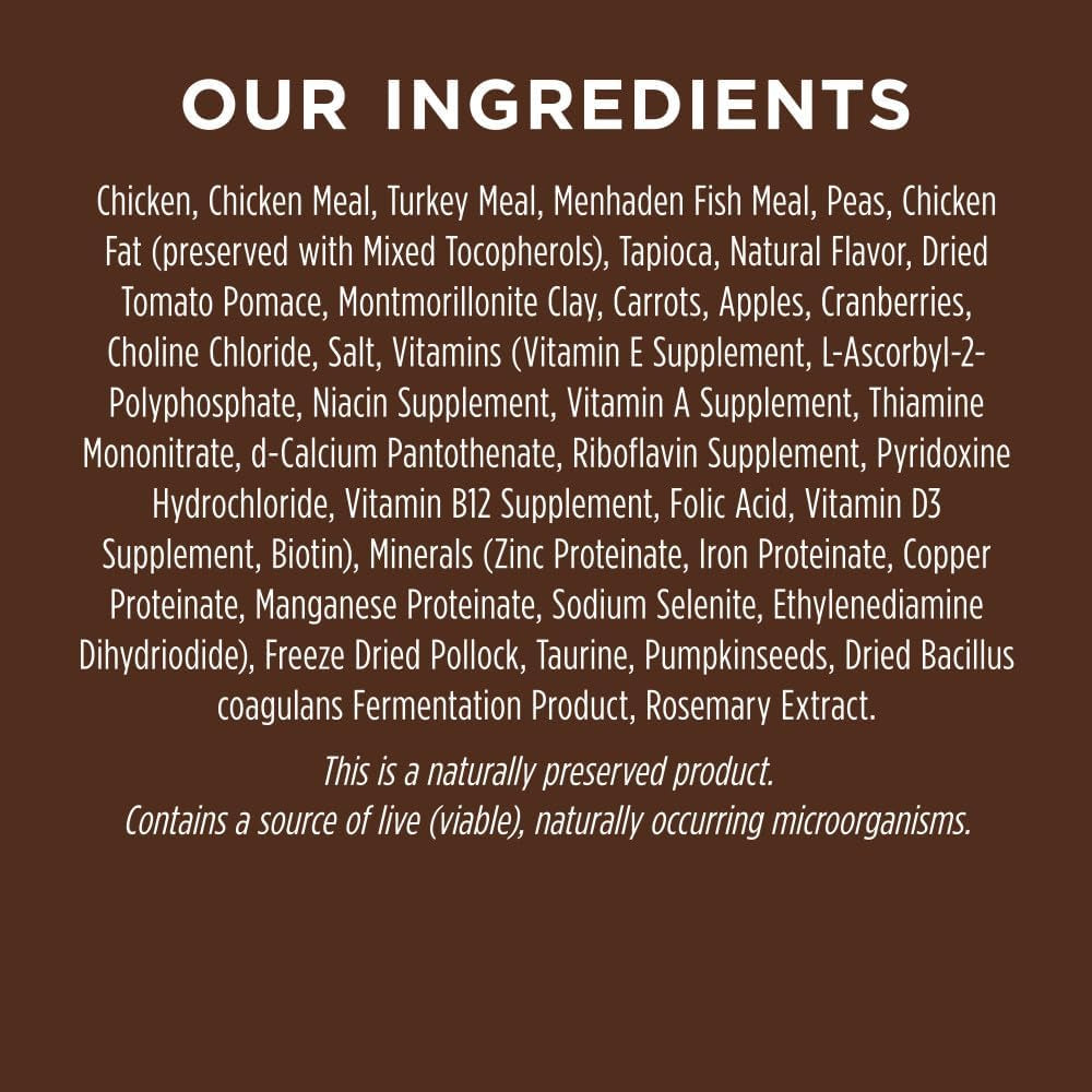 Original Dry Cat Food, Raw Coated Kibble, High Protein, Grain Free Recipe - Real Chicken, 5 Lb. Bag