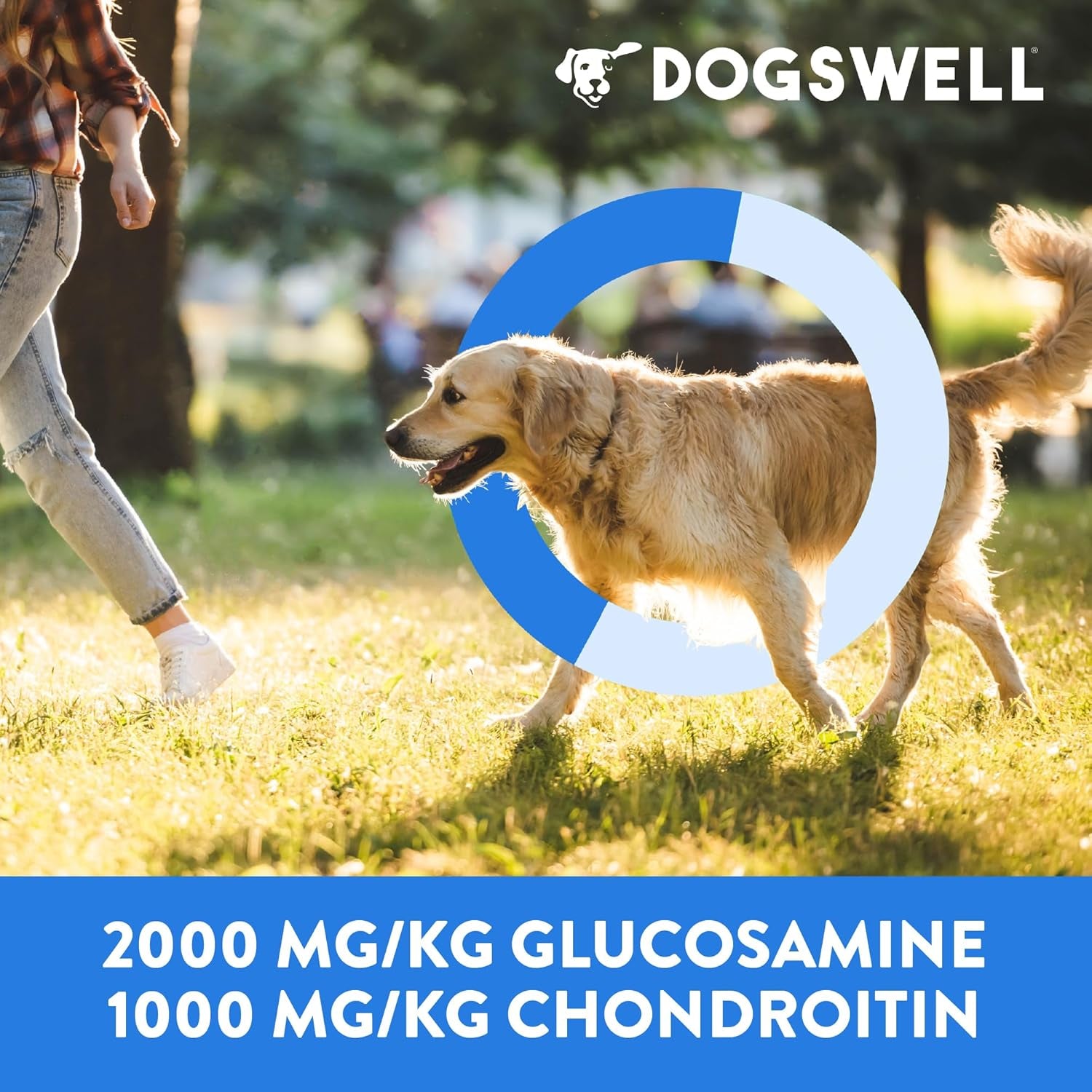 Jerky Hip and Joint Dog Treats Grain Free Made in USA Only, Glucosamine and Chondroitin, 24 Oz Chicken