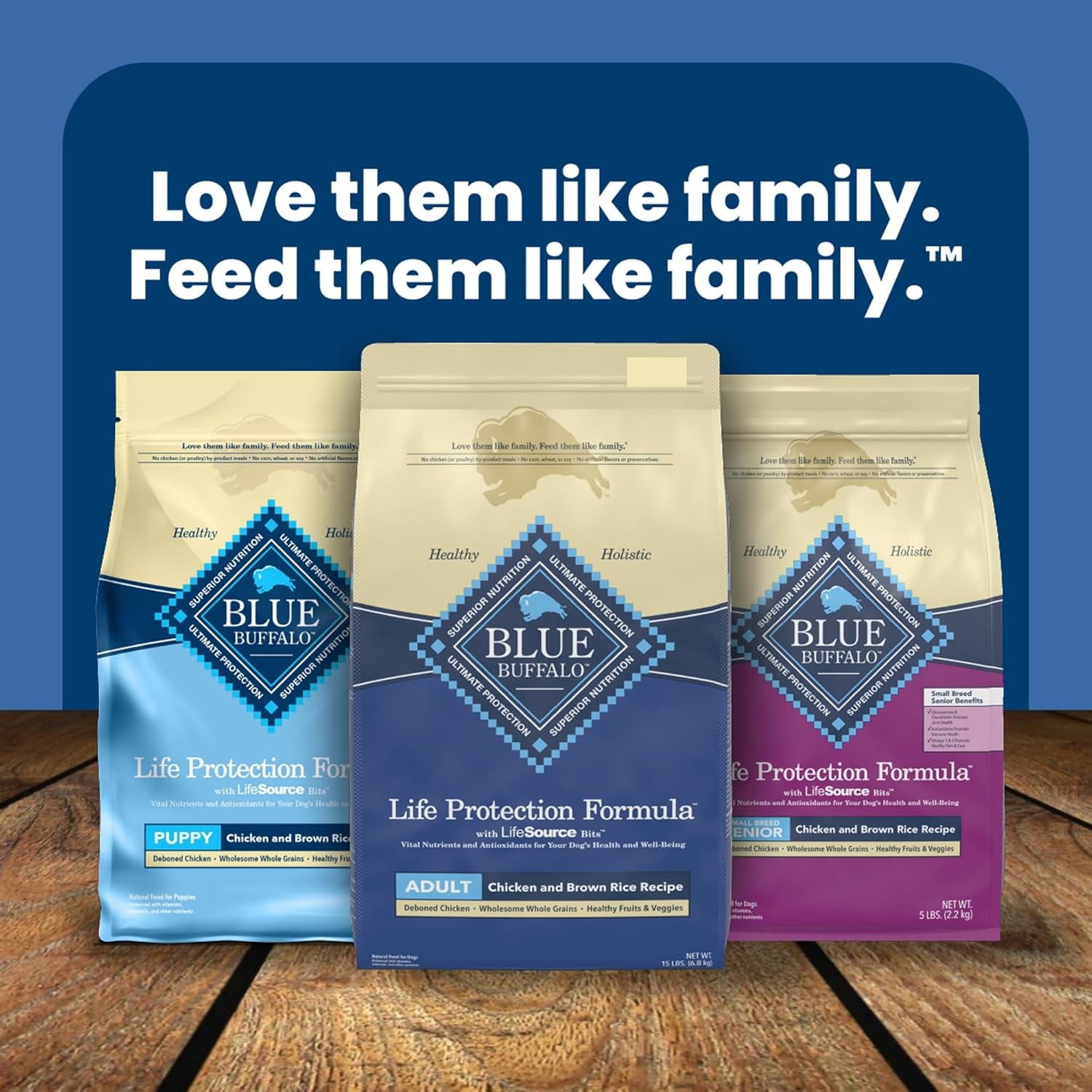 Life Protection Formula Natural Adult Dry Dog Food, Chicken and Brown Rice 5-Lb Trial Size Bag