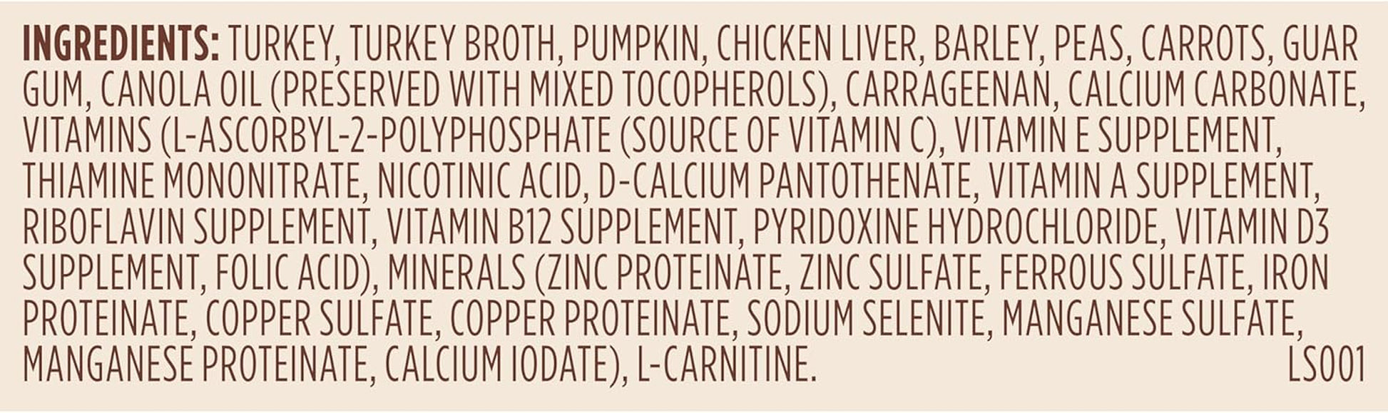 Rachael Ray Weight Management Wet Dog Food Premium Paté Real Turkey & Pumpkin Recipe, 13 Oz. Can, 12 Count