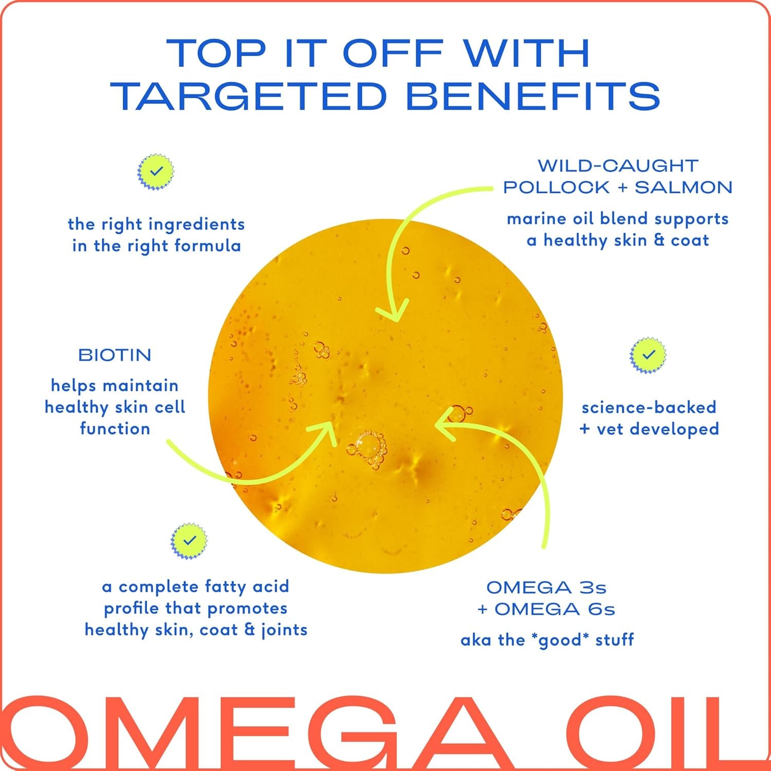 Omega 3 Fish Oil for Dogs & Cats - Promotes Healthy Skin, Shiny Coat, & Strong Joints - Made with Wild Alaskan Salmon Oil for Dogs – Tasty, Fast-Absorbing Omega 3 6 9 Liquid Supplement-16Oz