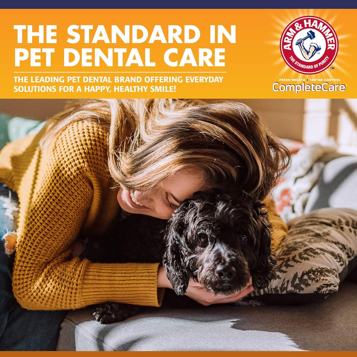 Complete Care Puppy Dental Kit - Includes Small Dog Toothbrush, Peanut Butter Flavor 2.5 Oz Toothpaste for Puppies, Microfiber Finger Brush, Ideal for Fresh Breath