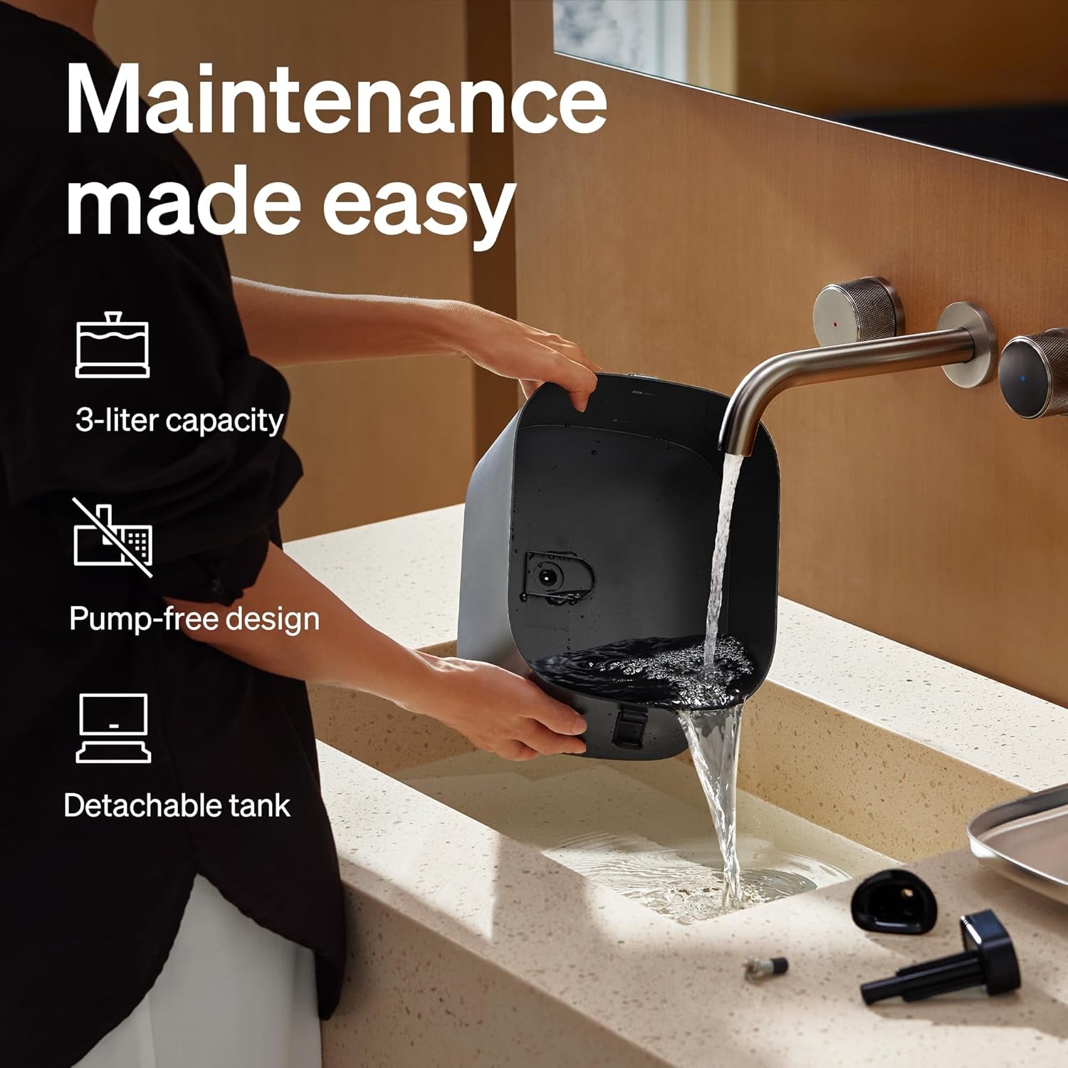 Upgrade Cat Water Fountain Stainless Steel Tray, Dockstream 2 Cat Fountain Indoor, 3L/101Oz Auto Cat Fountains for Drinking, App Monitoring Pet Water Fountain Dog, 5G Wifi Cat Water Dispenser