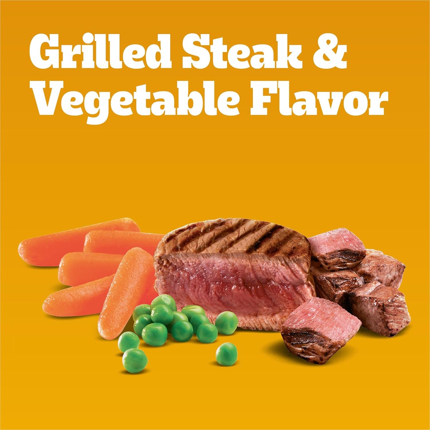 Complete Nutrition Adult Small Dog Dry Dog Food, Grilled Steak & Vegetable Flavor, 14 Lb. Bag