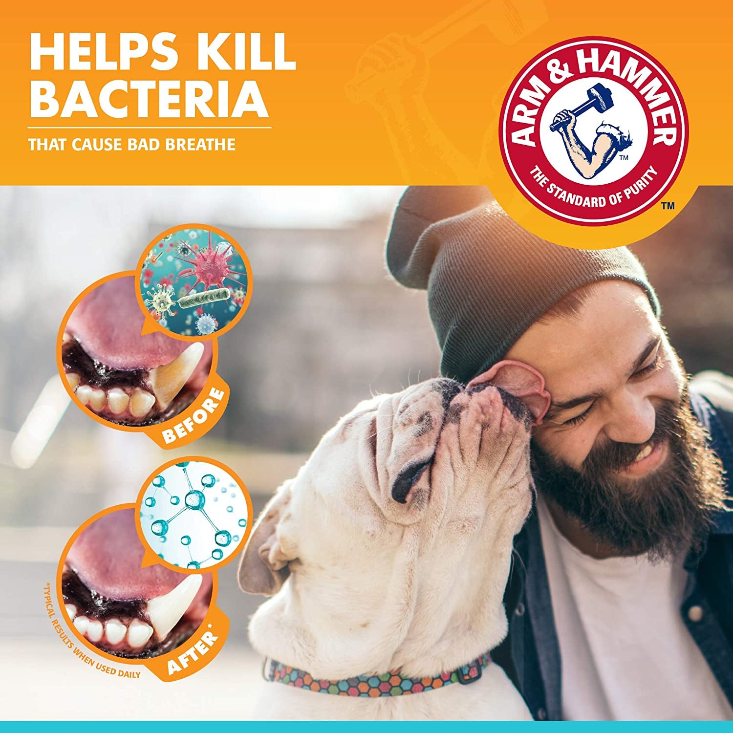 for Pets Dog Oral Care Spray - Fresh Breath & Teeth Cleaning Spray - Pet Breath Freshener - Reduce Plaque & Tartar Buildup - Healthy Mouth Hygiene Solution for Dogs - Mint Flavor, 4 Oz