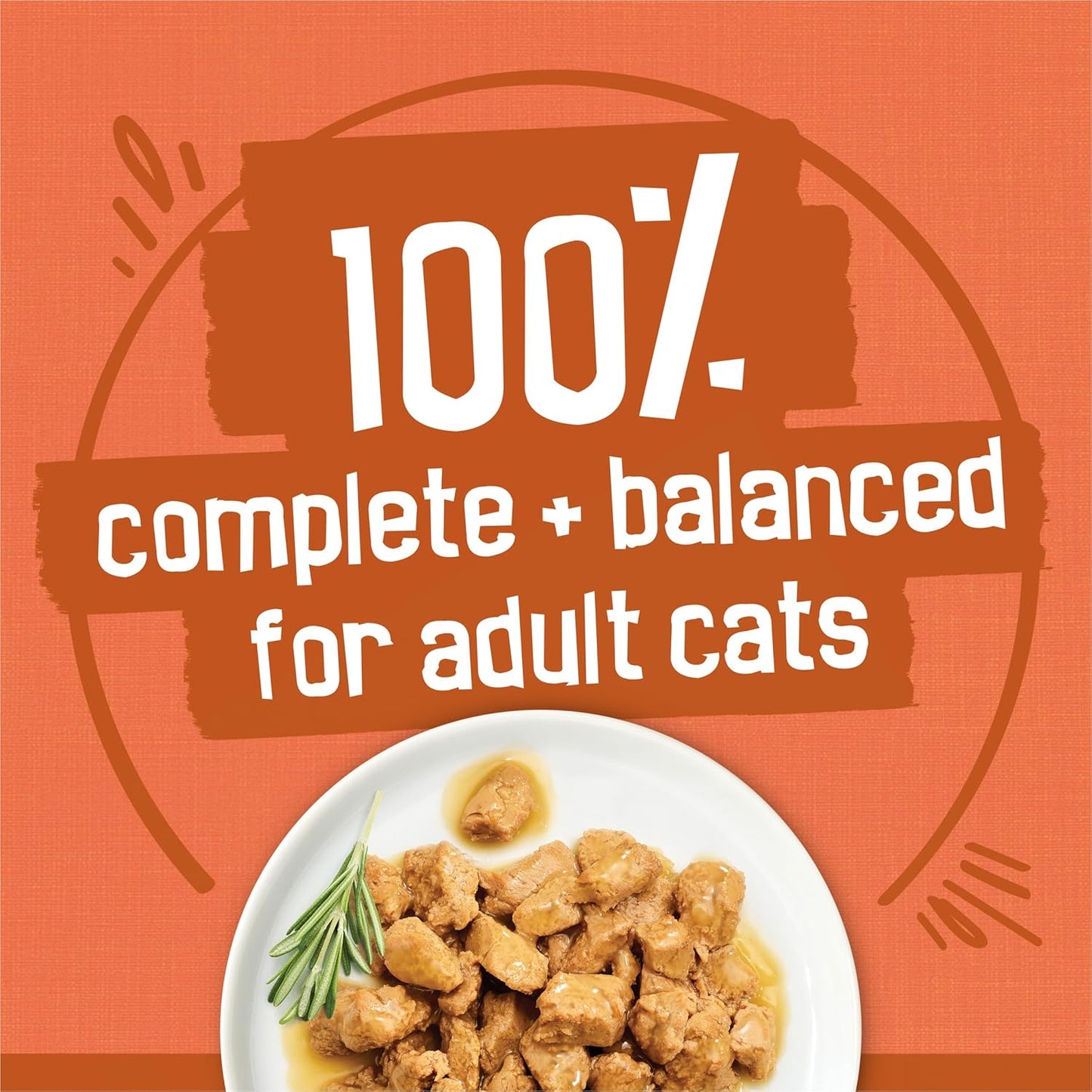 Purina  Wet Cat Food Gravy Variety Pack, Turchicken Extra Gravy Chunky, Meaty Bits and Prime Filets - 48 Ct. Can