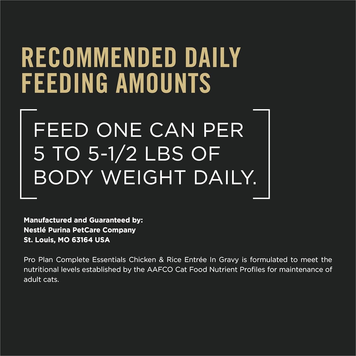 Complete Essentials High Protein Cat Food Wet Gravy, Chicken and Rice Entree - (Pack of 24) 5.5 Oz. Pull-Top Cans