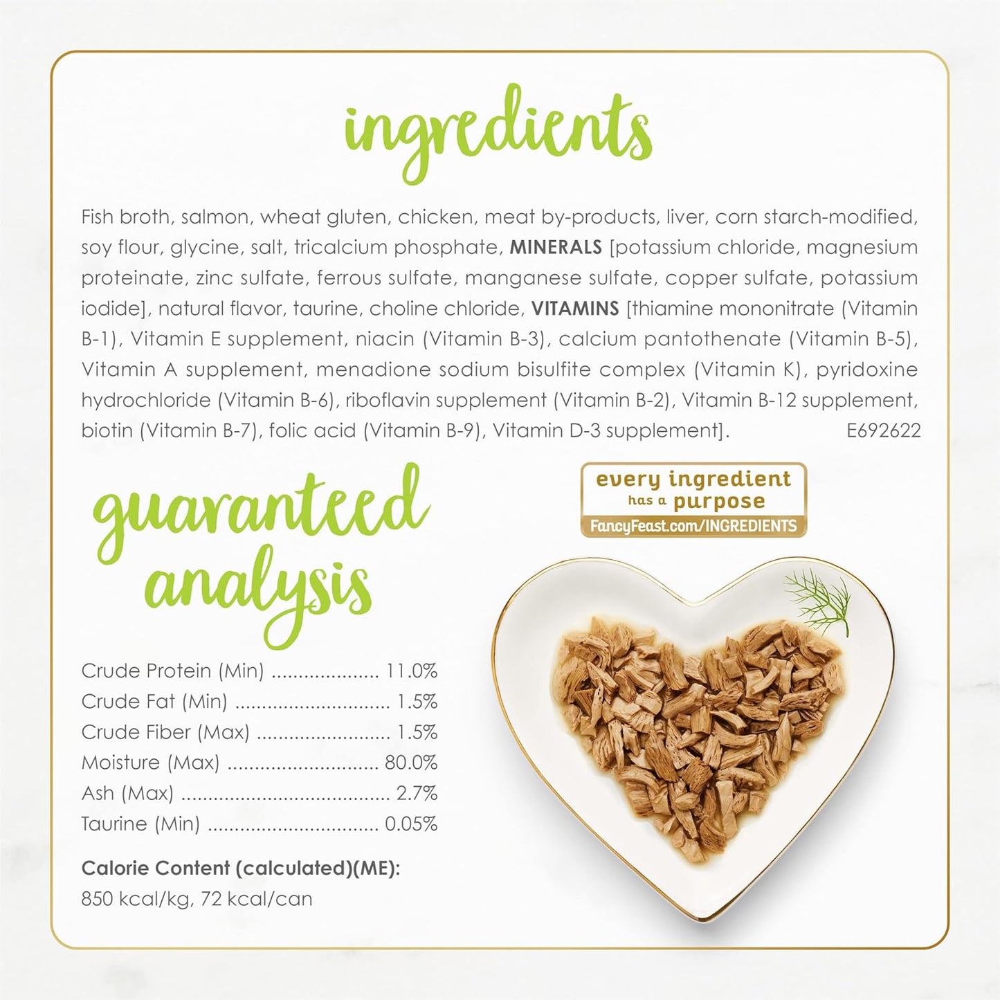 Purina  Grilled Wet Cat Food Salmon Feast in Wet Cat Food Gravy - (Pack of 24) 3 Oz. Cans