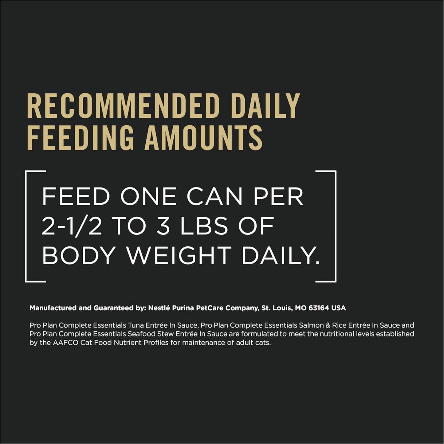 High Protein Wet Cat Food Variety Pack, Complete Essentials Seafood Favorites - (2 Packs of 12) 3 Oz. Cans