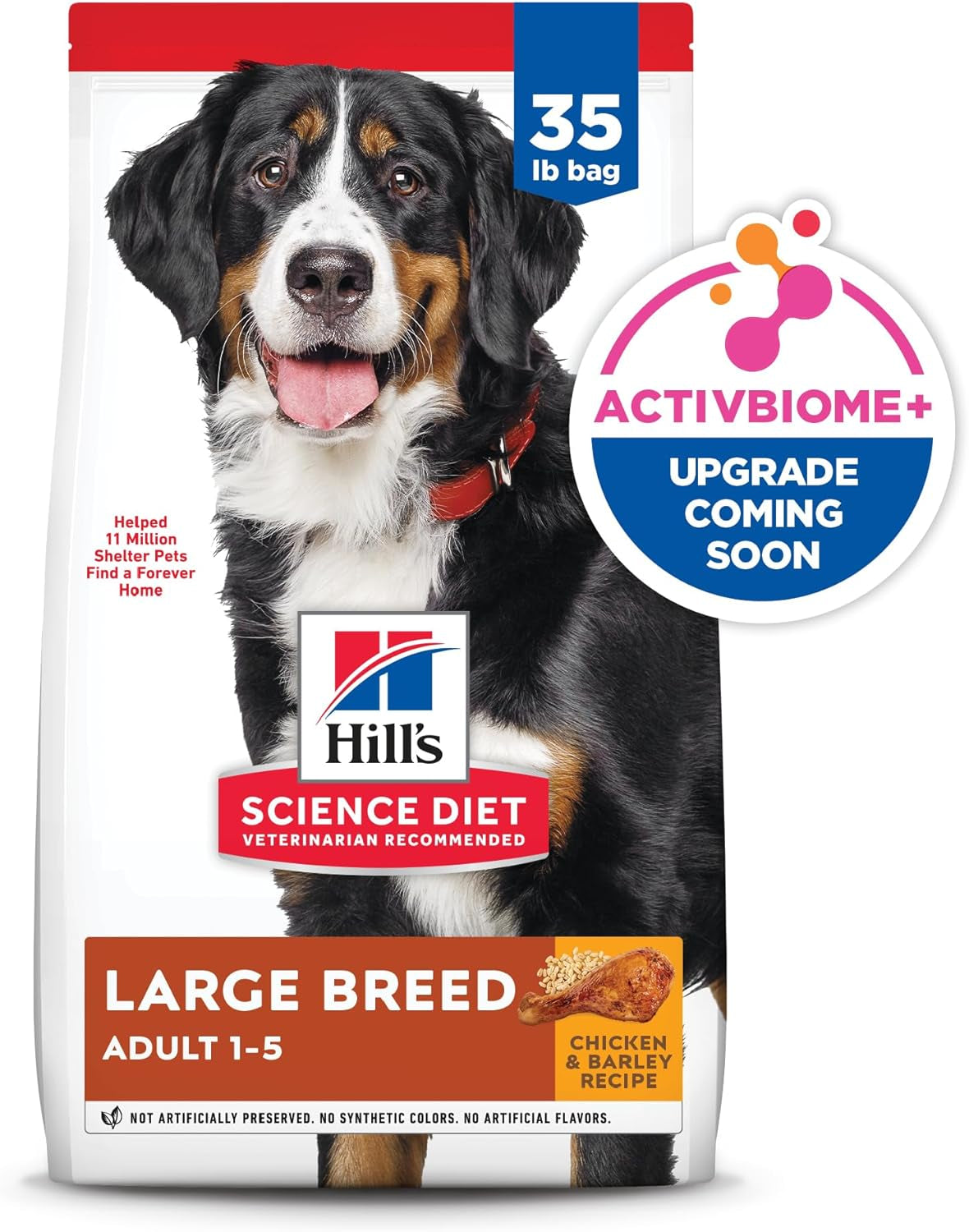Large Breed, Adult 1-5, Large Breed Premium Nutrition, Dry Dog Food, Chicken & Barley, 35 Lb Bag