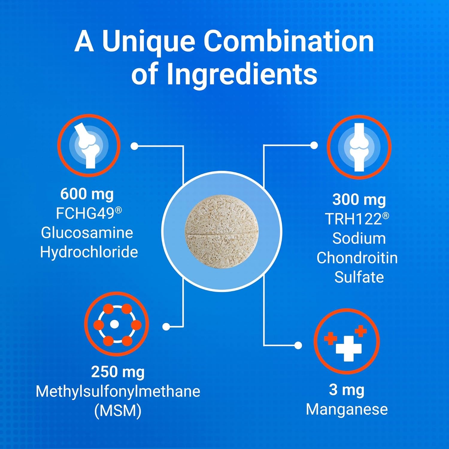 Nutramax Cosequin plus Msm,Chewable Tablets, 250 Ct (CHEWDS250-MSM)