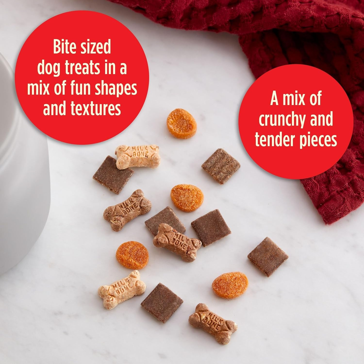 Trail Mix Chewy & Crunchy Dog Treats, Real Beef & Sweet Potato, 20 Ounce