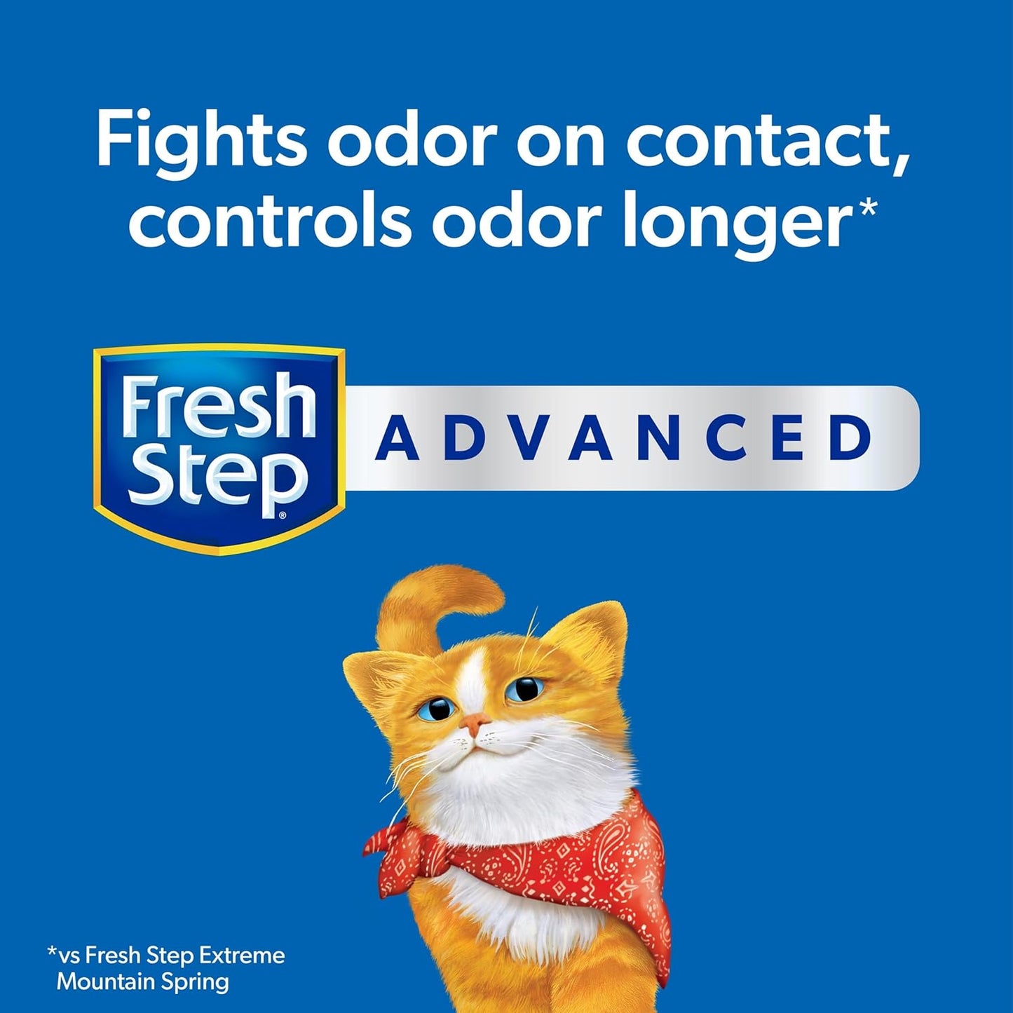Advanced Extreme Clumping Litter with Febreze Freshness with Mountain Spring Scent, Fights Odor on Contact, 37 Lbs. (2 X 18.5 Lb. Box)