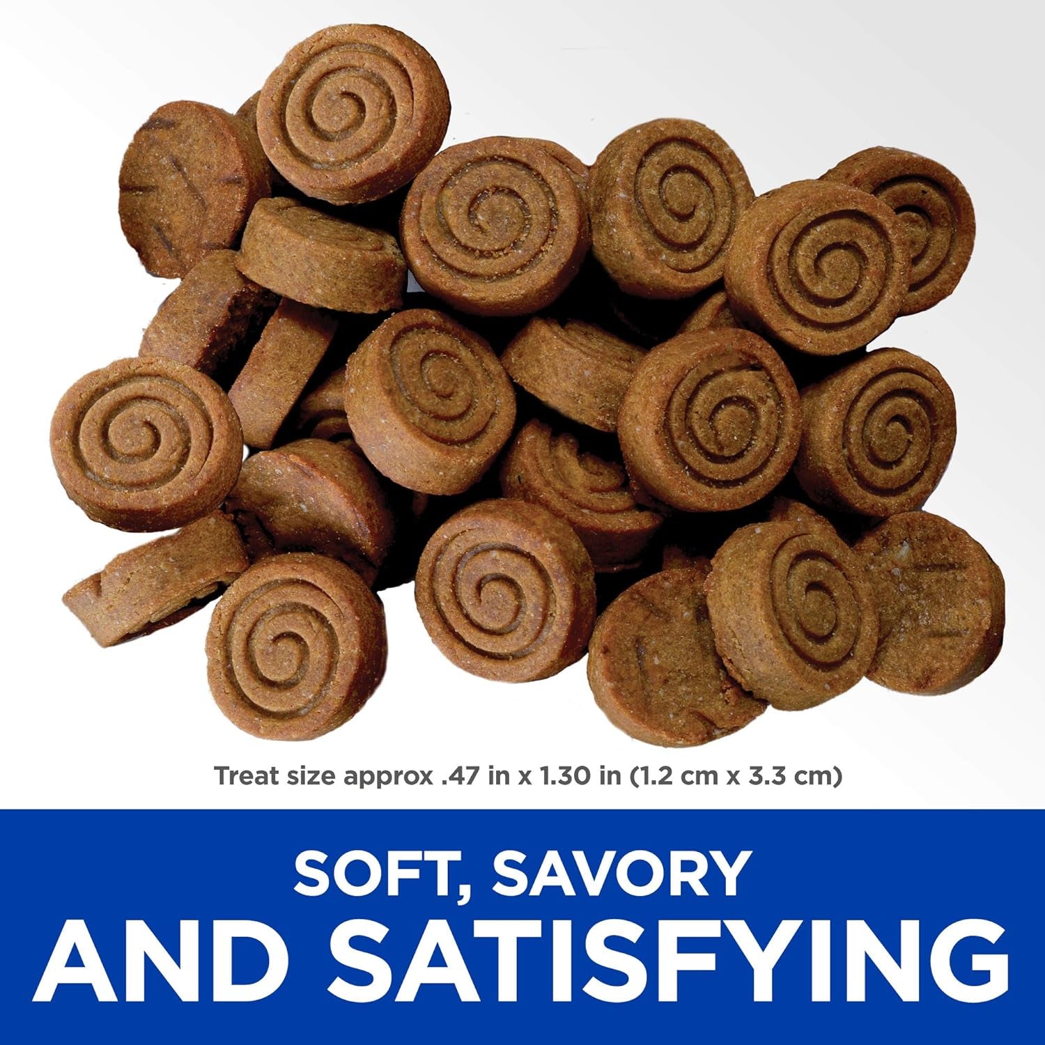 Natural Soft Savories, All Life Stages, Great Taste, Dog Treats, Peanut Butter & Banana, 8 Oz Bag