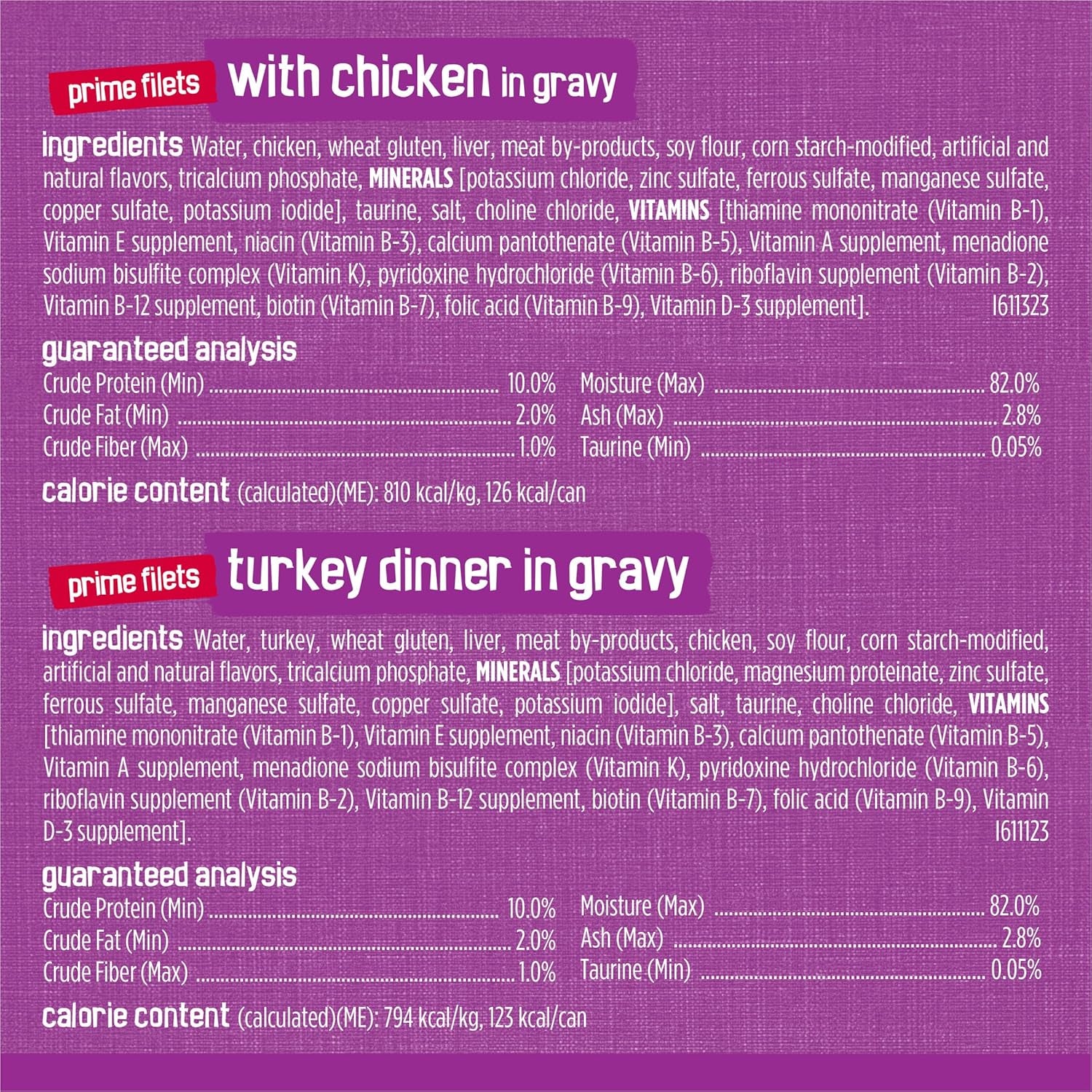 Purina  Gravy Wet Cat Food Variety Pack, Poultry Shreds, Meaty Bits and Prime Filets - (Pack of 32) 5.5 Oz. Cans