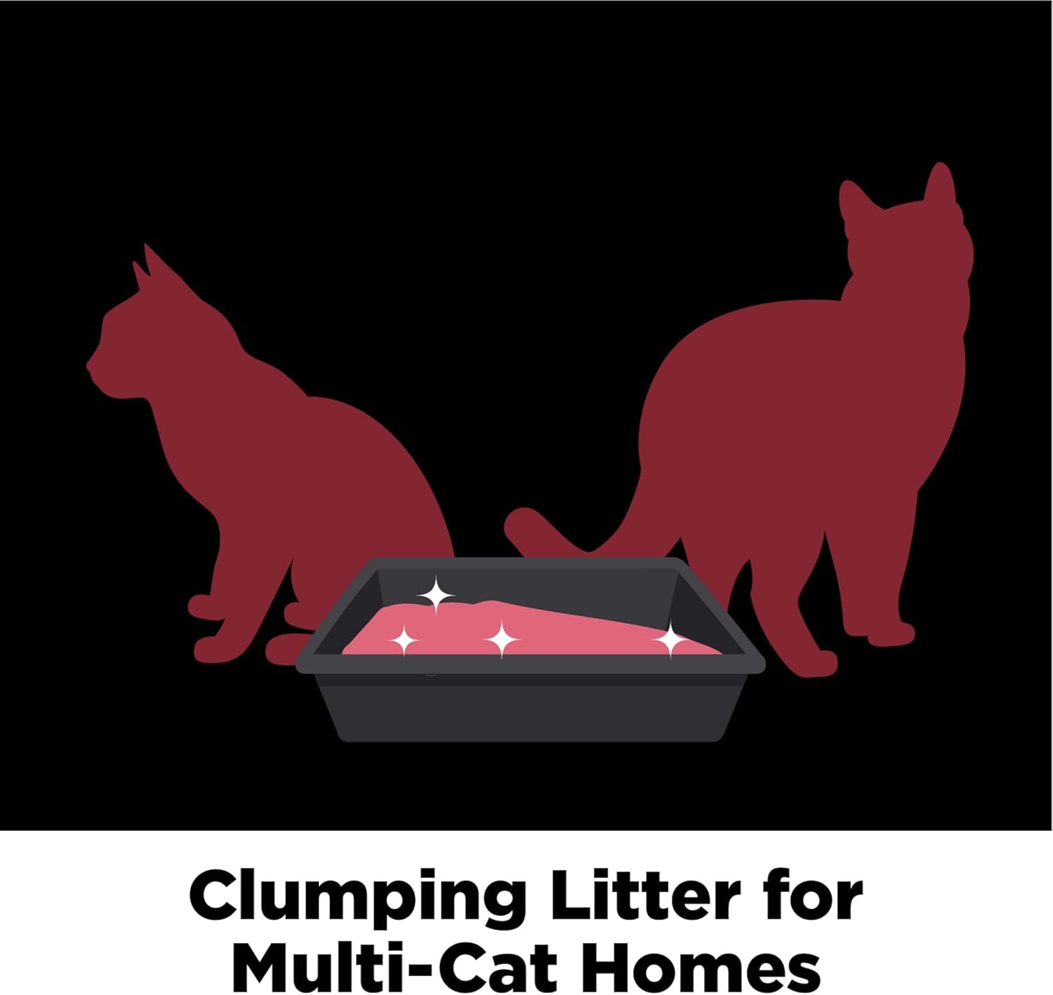 Clump & Seal Platinum, Complete Odor Sealing Clumping Cat Litter, Multi-Cat, 14-Day Odor Control, Online Exclusive Formula, 37 Lbs