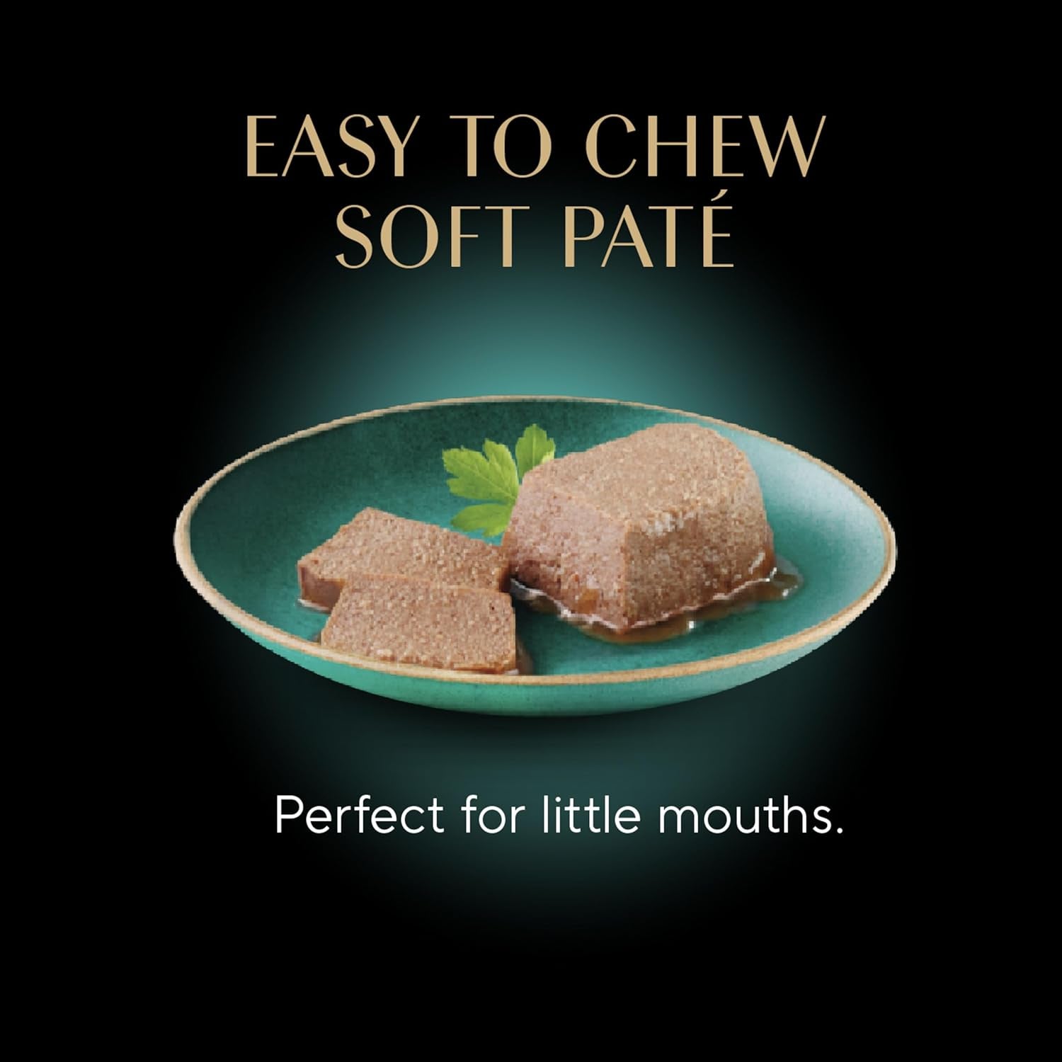 Perfect Portions Kitten Wet Cat Food Pate Salmon Entree, 2.6 Oz. Twin-Pack Trays (24 Count, 48 Servings)