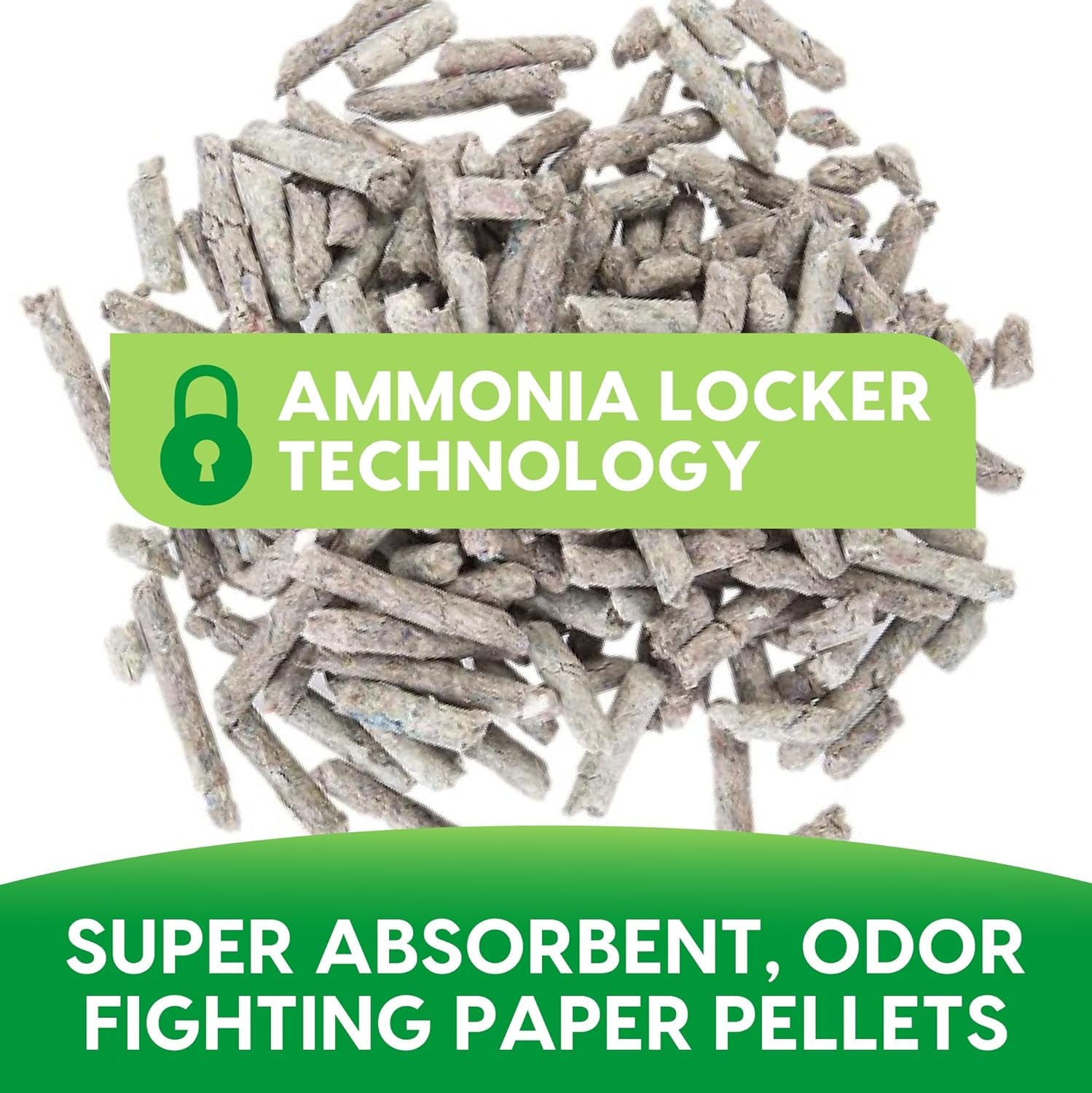 Recycled Paper, Original Pellet Cat Litter, 25 Pound