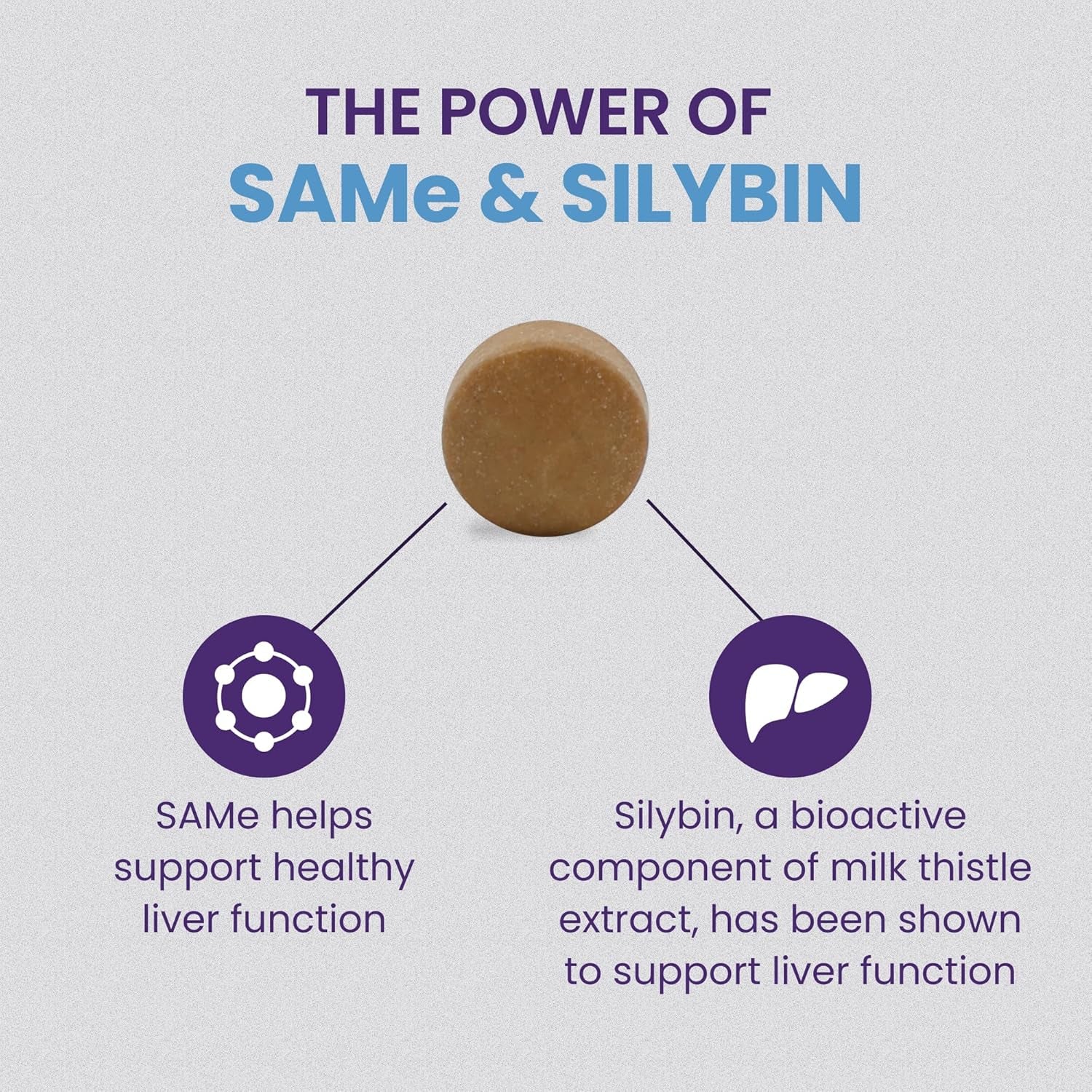 Denamarin Liver Health Supplement for Small Dogs and Cats - with S-Adenosylmethionine (Same) and Silybin, 30 Tablets