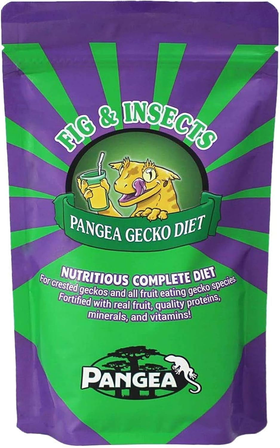 Fruit Mix Fig & Insects Crested Gecko Complete Diet 8 Oz (1/2 Lbs)