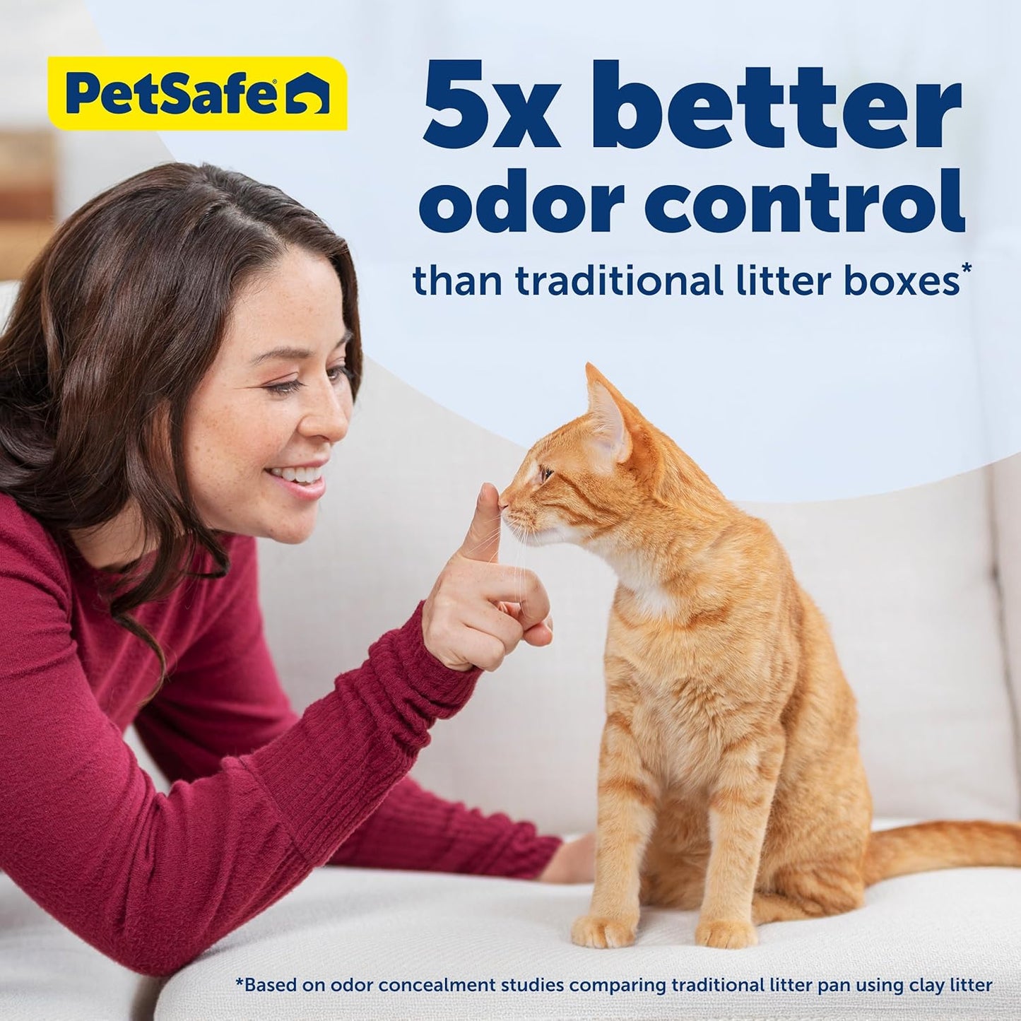 Scoopfree Disposable Crystal Cat Litter Tray - Easy Cleaning Box - Refill Tray for Electric Litter Box - Fragrance Free - 4.3 Lb Bags - 3 Pack