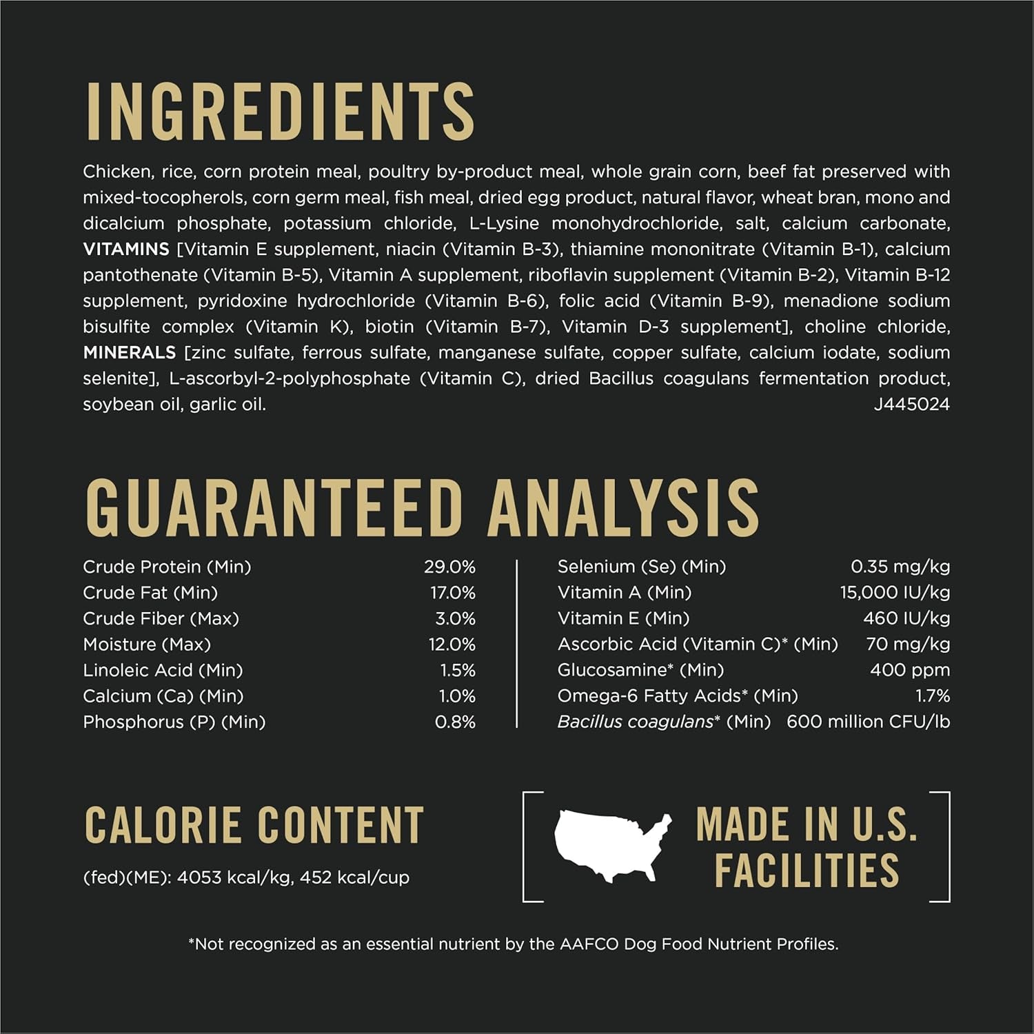 Small Breed Dry Dog Food Chicken and Rice Formula with Guaranteed Live Probiotics - 6 Lb. Bag