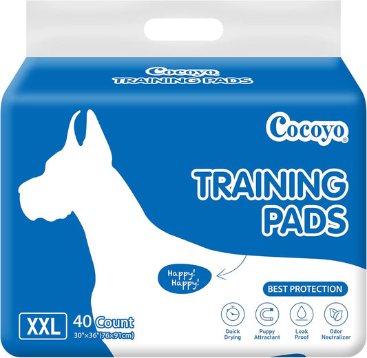 Training Pads, 30"X36", 40 Count, XXL