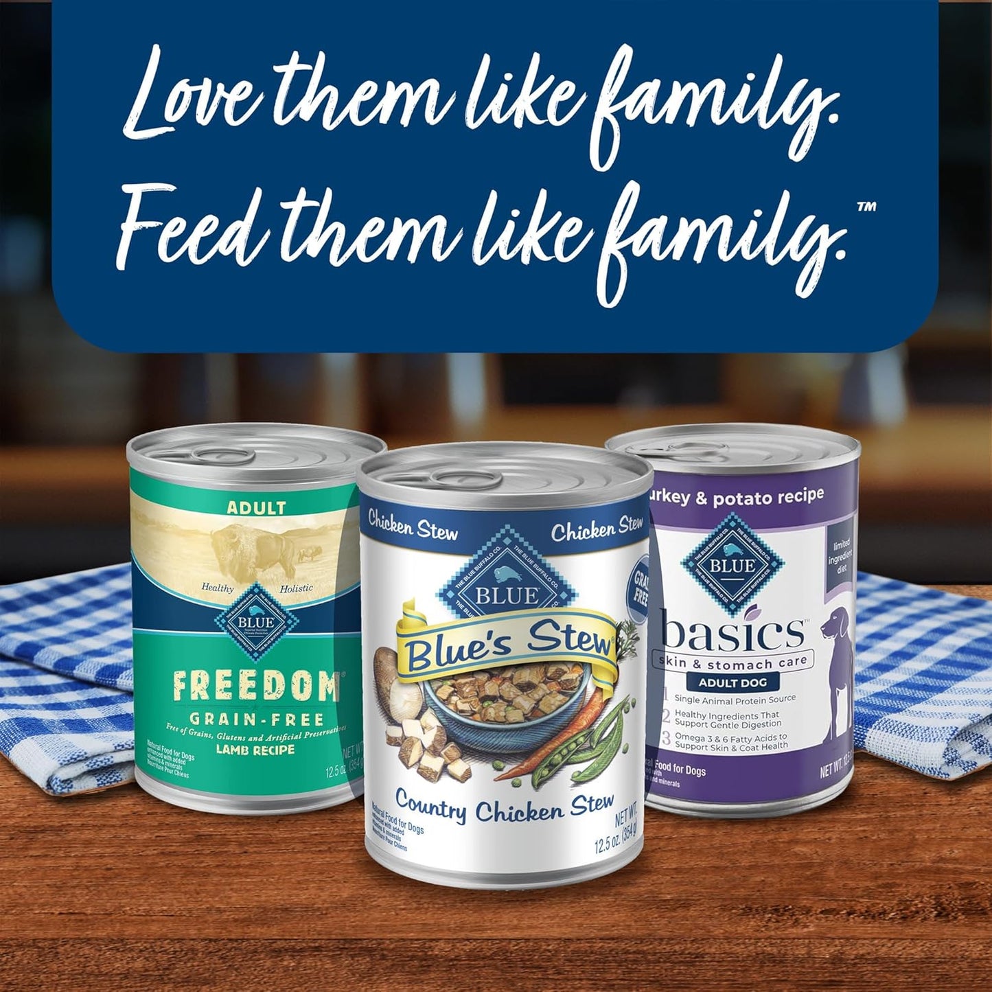 Blue'S Stew Grain Free Natural Adult Wet Dog Food, Chicken Stew 12.5 Oz Cans (Pack of 12)