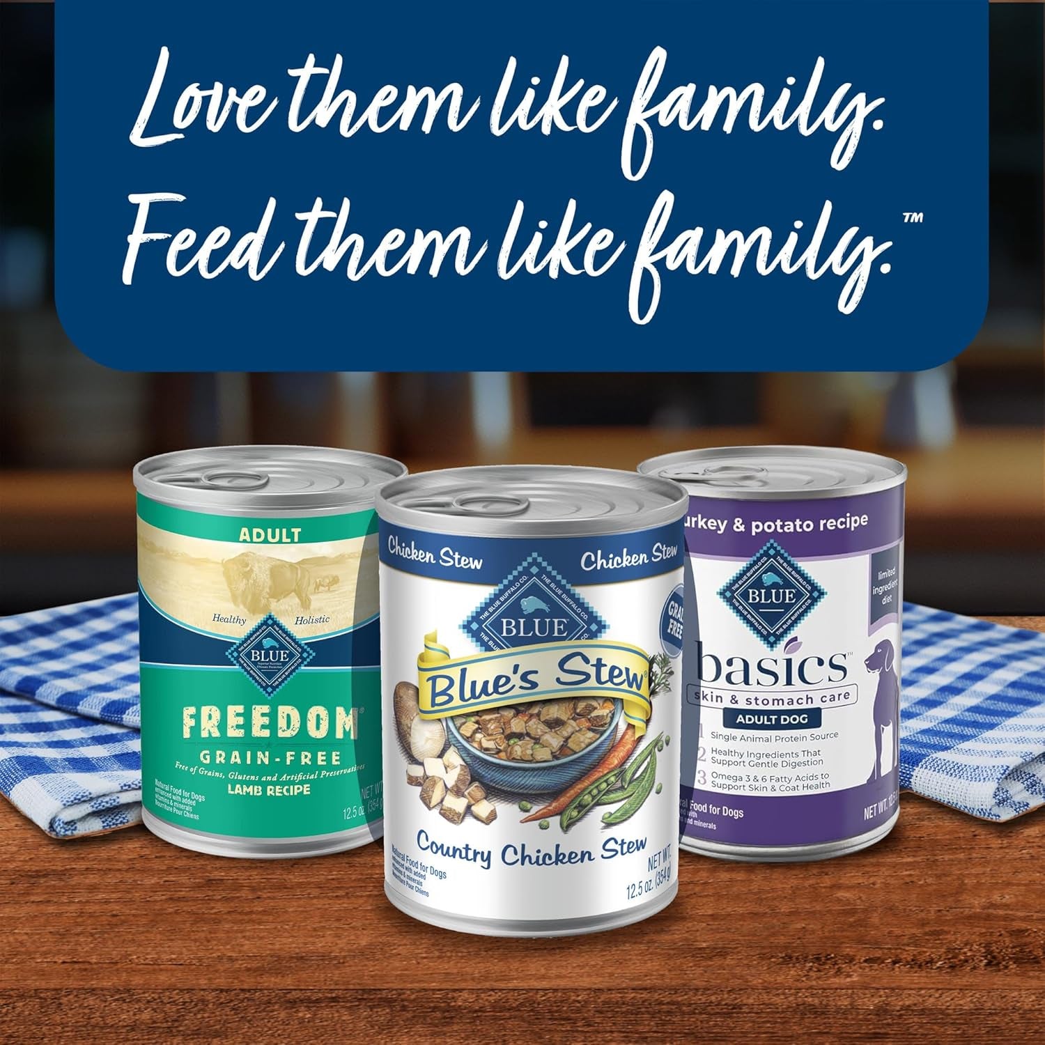 Blue'S Stew Grain Free Natural Adult Wet Dog Food, Chicken Stew 12.5 Oz Cans (Pack of 12)