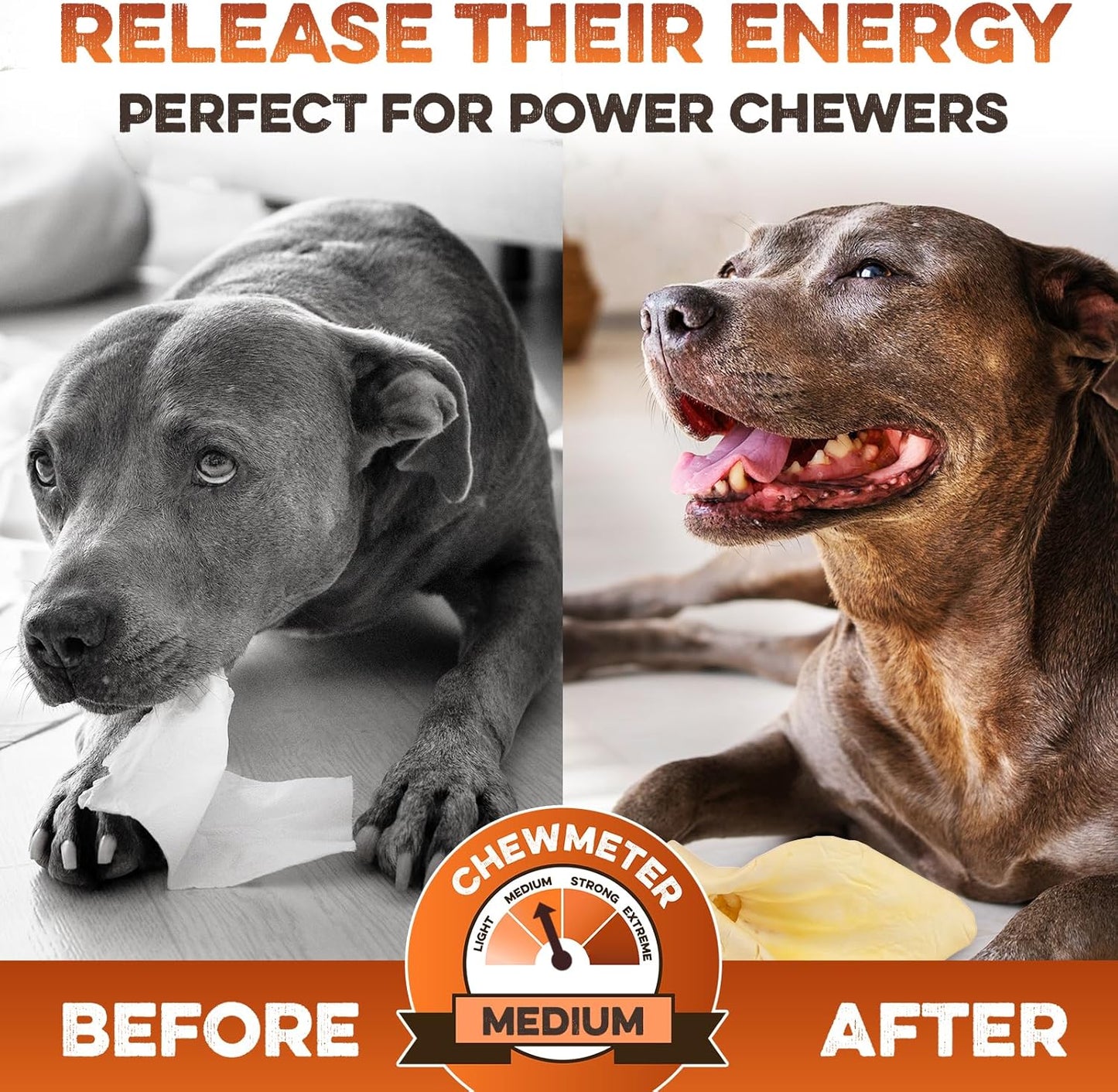 Cow Ears for Dogs – Whole Ears 12 Ct, Thick Cut, Grass-Fed Angus Beef, All-Natural No-Rawhide Dog Treat Alternative