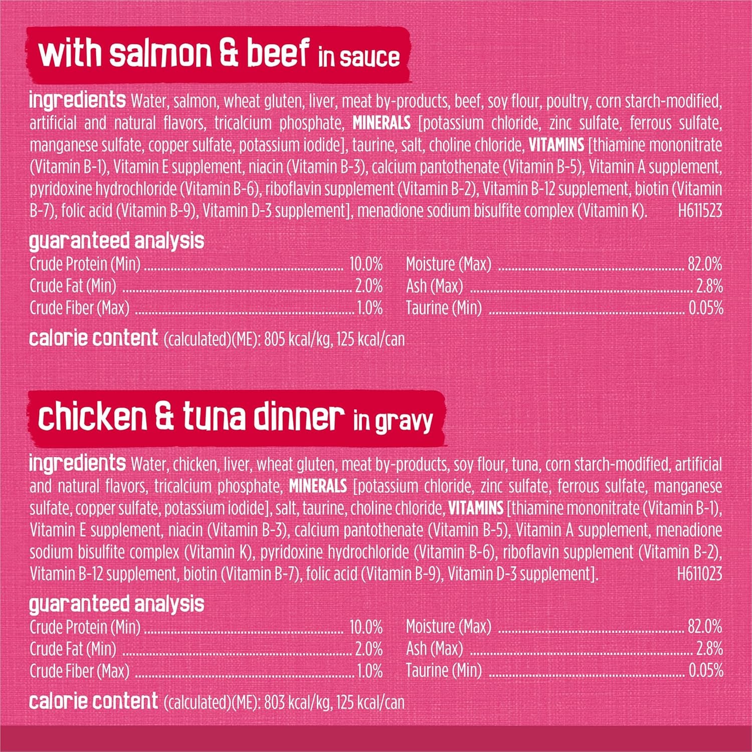 Purina  Gravy Wet Cat Food Variety Pack, Surfin’ and Turfin’ Prime Filets Favorites - 48 Ct. Can