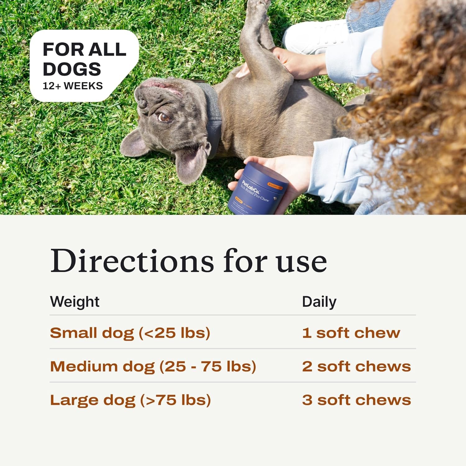 Salmon Itch Relief Chew Pro for Dogs – Omega 3 for Dogs Itch Supplement - Packed with Beneficial Fatty Acids for Healthy Skin – Seasonal Allergies Support - Packaging May Vary