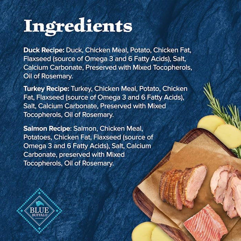 Wilderness Variety Pack Dog Treats Made with Natural Ingredients Duck Turkey & Salmon