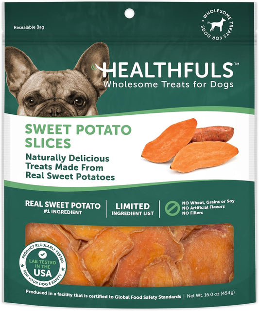 Sweet Potato Slices Dog Treats, 16Oz