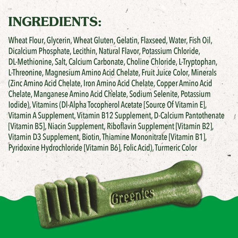 Puppy Teenie Size Dental Dog Treats, 6 Oz. Pack (22 Treats)