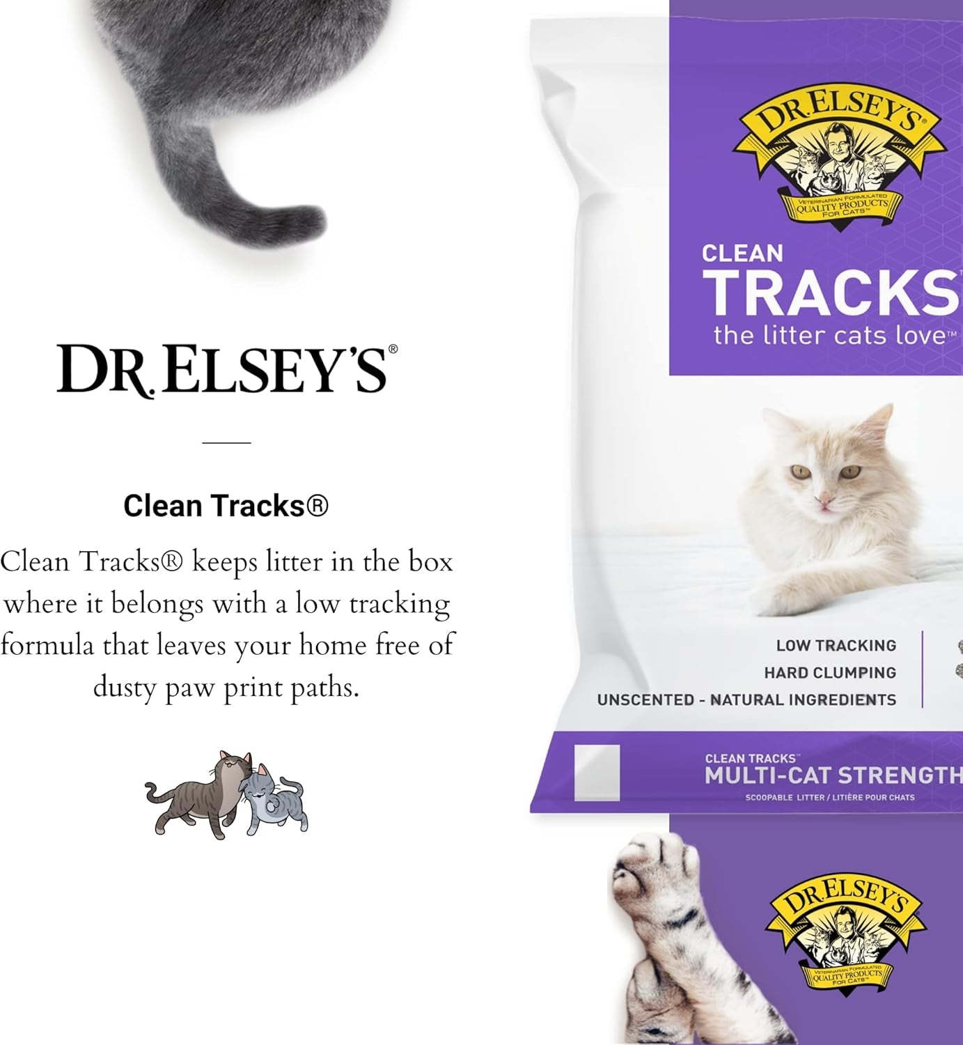 ® Clean Tracks Clumping Clay Cat Litter 40 Lb. Bag