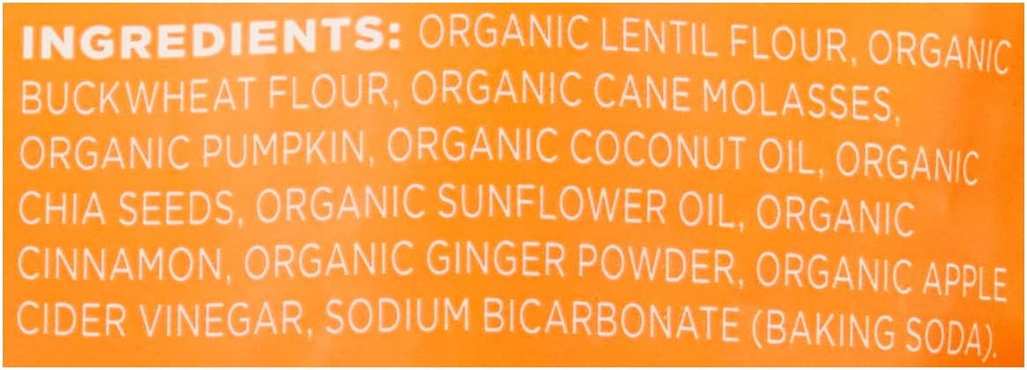 Amazon Brand -  Expedition Human Grade Organic Biscuits Dog Treats, Non-Gmo, Pumpkin & Chia Seed, 10 Oz, Pack of 1