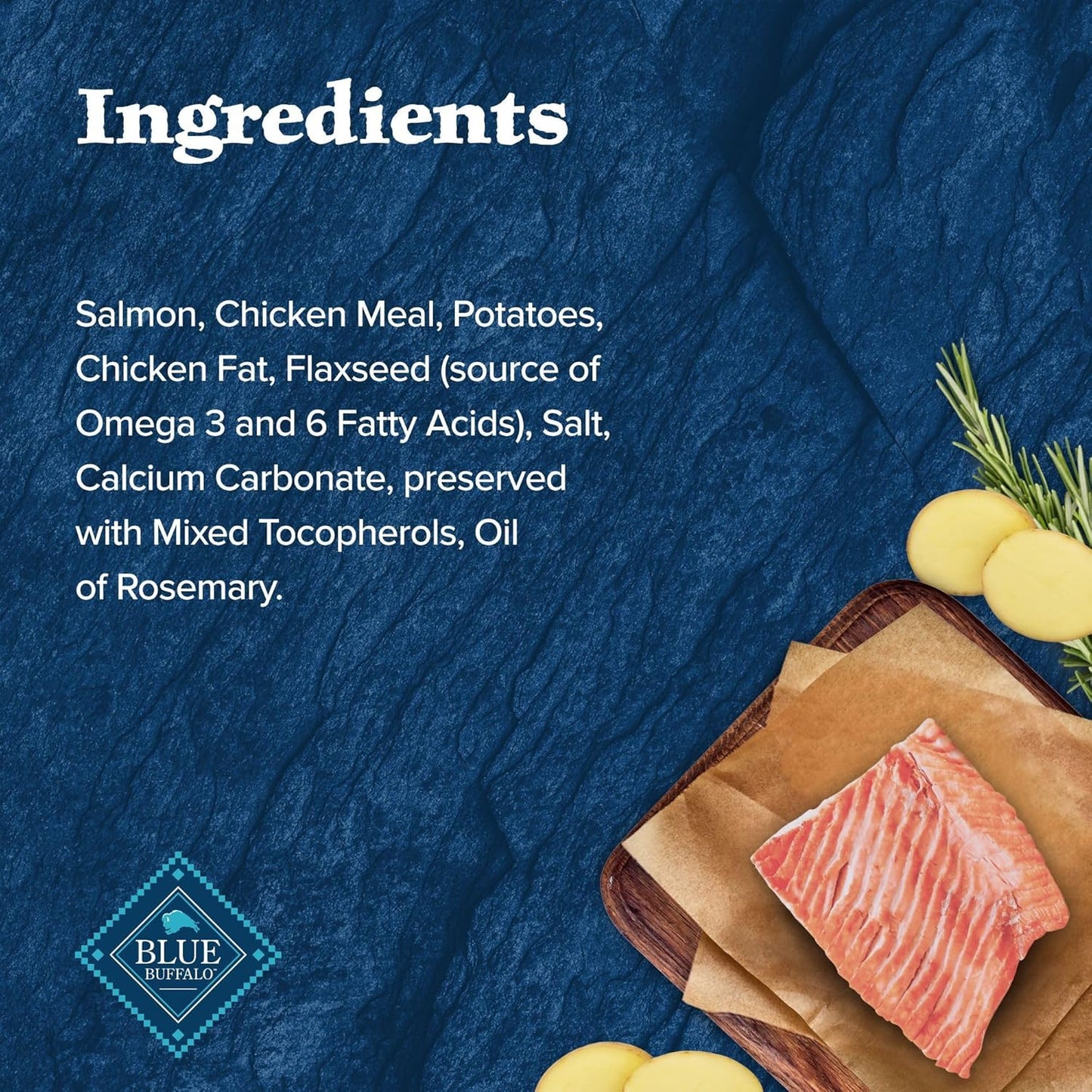 Wilderness Trail Treats Crunchy Dog Biscuits, Grain-Free and High-Protein Dog Treats Made with Natural Ingredients, Salmon Recipe 24-Oz Bag