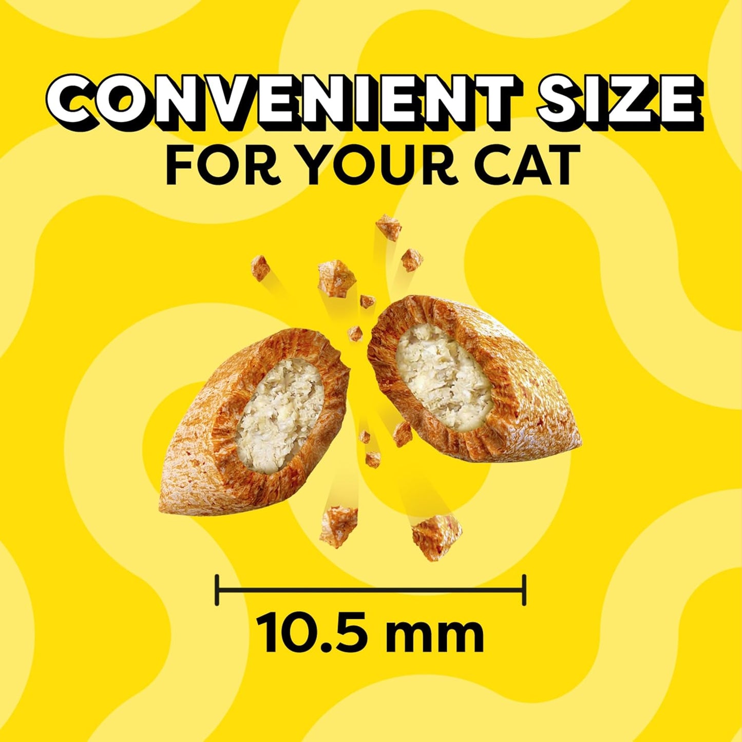 Mixups Surfer'S Delight Flavor Crunchy and Soft Cat Treats, 16 Oz. Tub