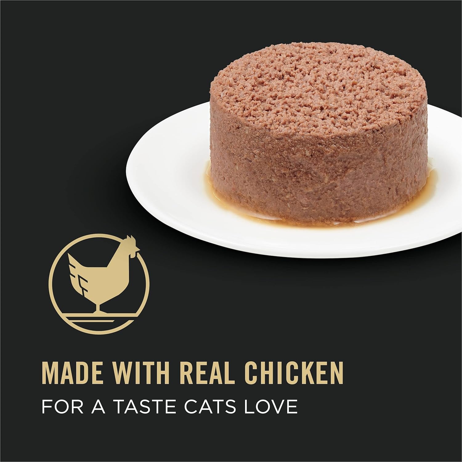 Sensitive Skin and Sensitive Stomach Cat Food Wet Pate, Grain Free Chicken Entree - (Pack of 24) 3 Oz. Cans