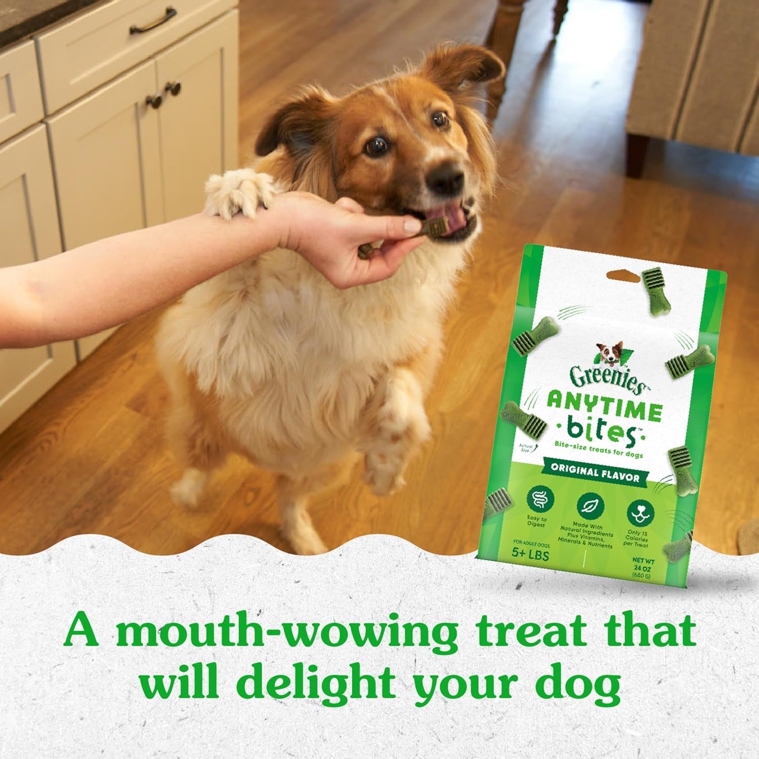 Anytime Bites Dog Treats, Original Flavor, 24 Oz. Bag