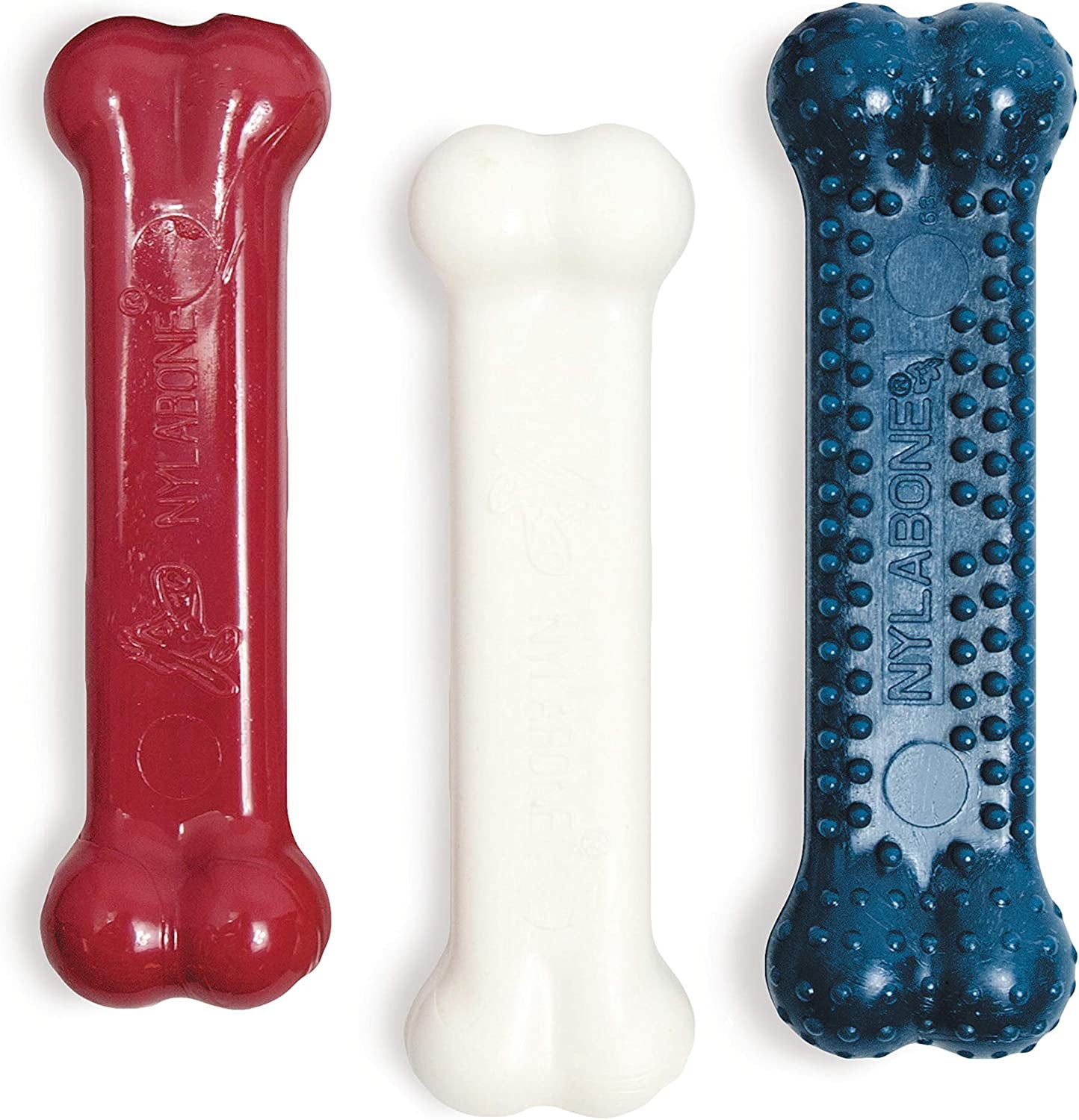 Original Bone Power Chew Toy for Dogs, Durable Dog Toys for Aggressive Chewers, Peanut Butter Flavor, Small - up to 25 Ibs, 3 Pack