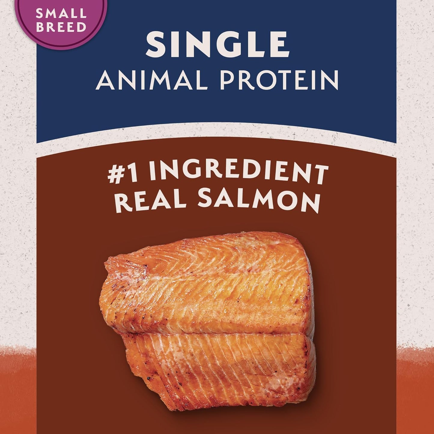 Limited Ingredient Small Breed Adult Grain-Free Dry Dog Food, Salmon & Sweet Potato Recipe, 4 Pound (Pack of 1)