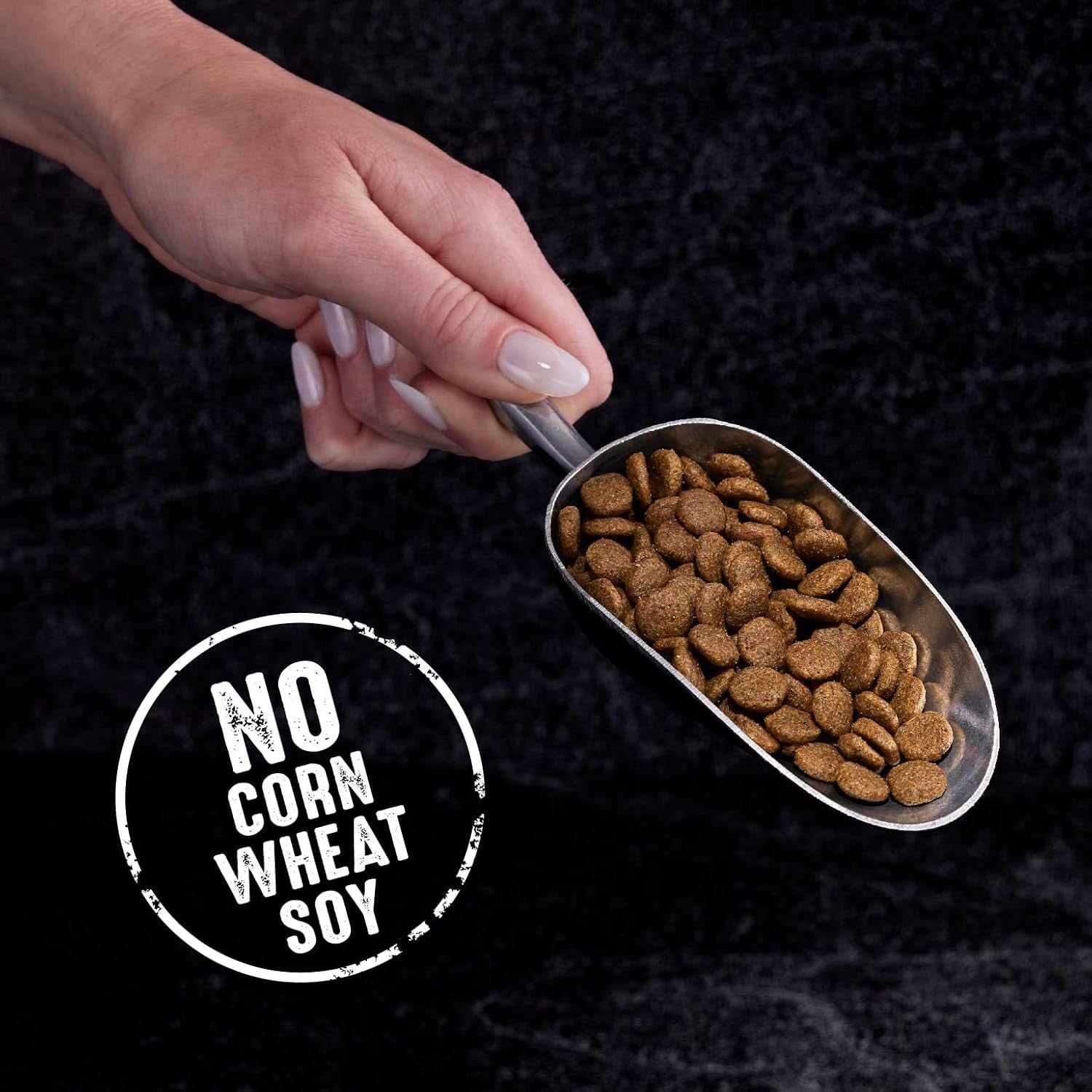 Grain Free Adult High Protein Natural Dry Cat Food with Protein from Chicken, 10 Lb. Bag