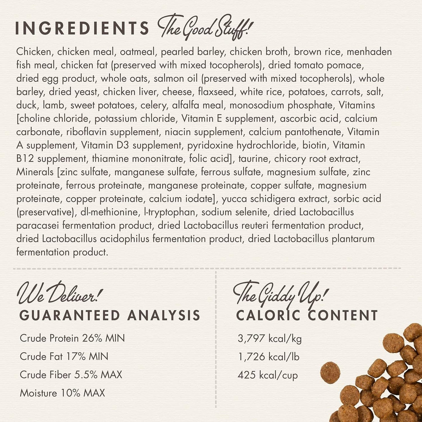 Small Breed Adult Gold Premium Dry Dog Food - Dry Adult Dog Food for Small Breeds - Chicken Recipe - 15 Lb