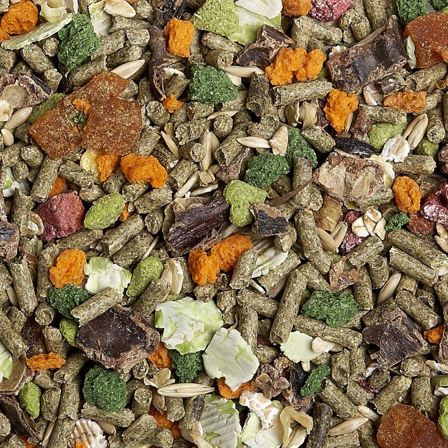 Menu Premium Rabbit Food - Alfalfa Pellets Blend - Vitamin and Mineral Fortified, Carrots,Greens,Grains,Fruits, 5 Lb