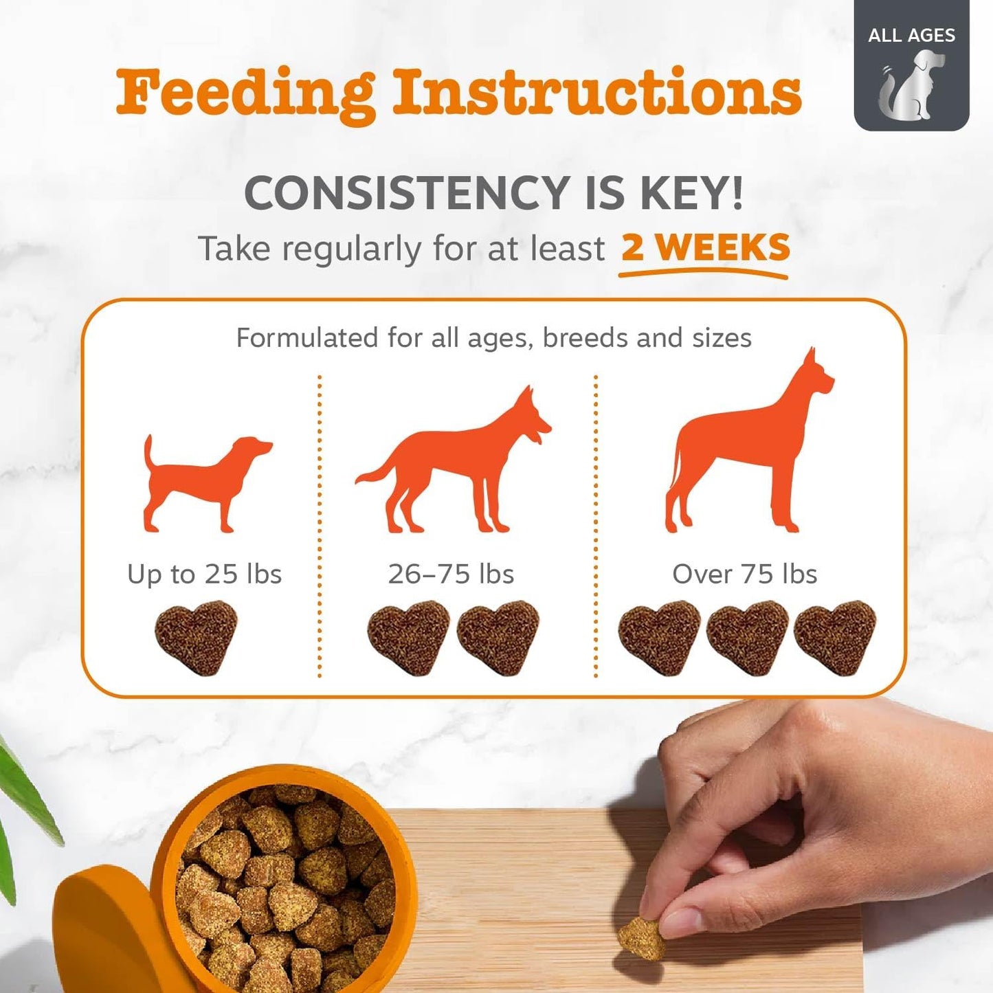 Vet Strength Dog Allergy Relief Chews, Dog Probiotics for Itchy Skin and Ears, Smoked Cheese, 90Ct